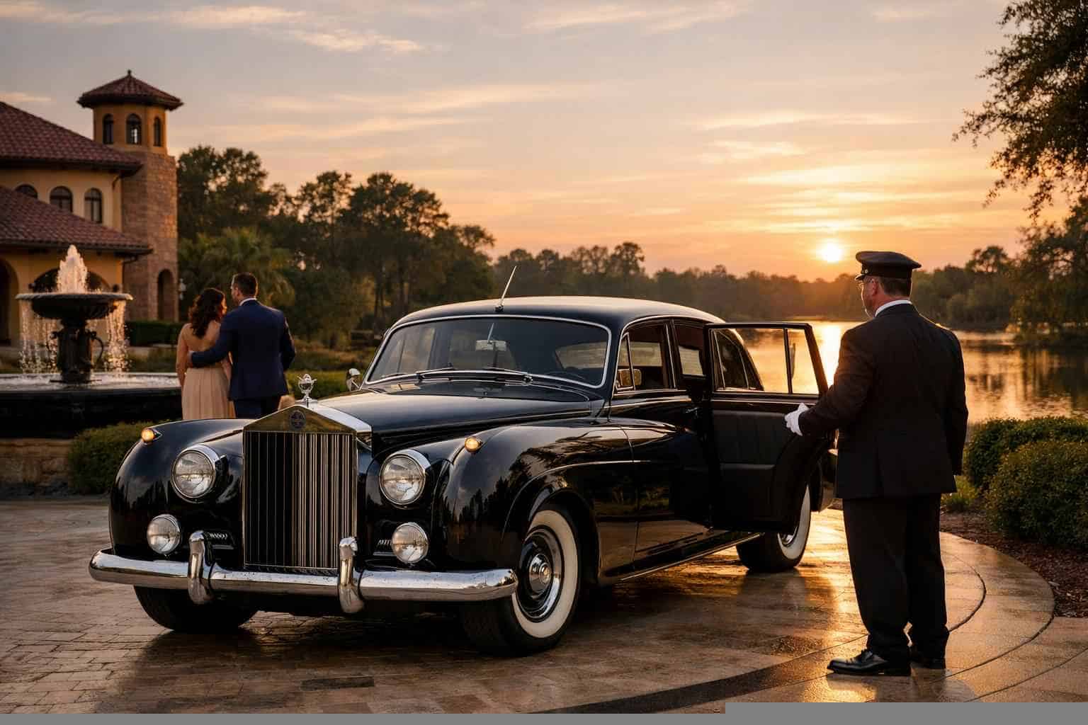Classic Car Chauffeur Service Near Me Cypress TX