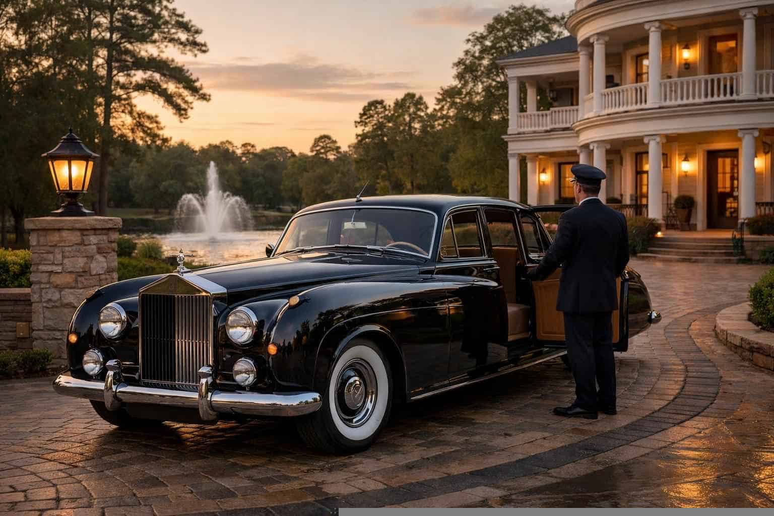 Classic Car Chauffeur Service Near Me Humble TX