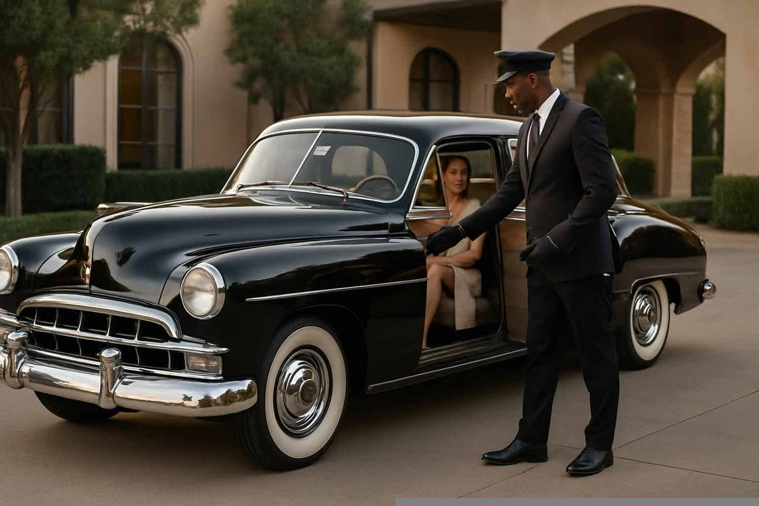 Classic Car Chauffeur Service Near Me Katy TX