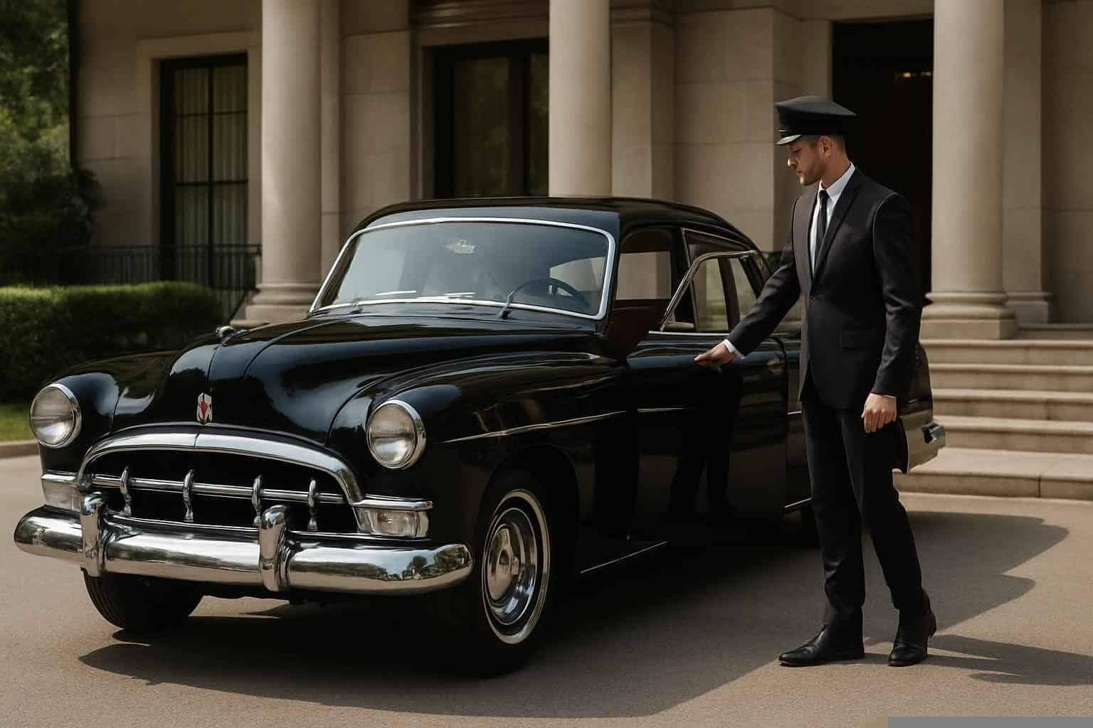 Classic Car Chauffeur Service Near Me League City TX