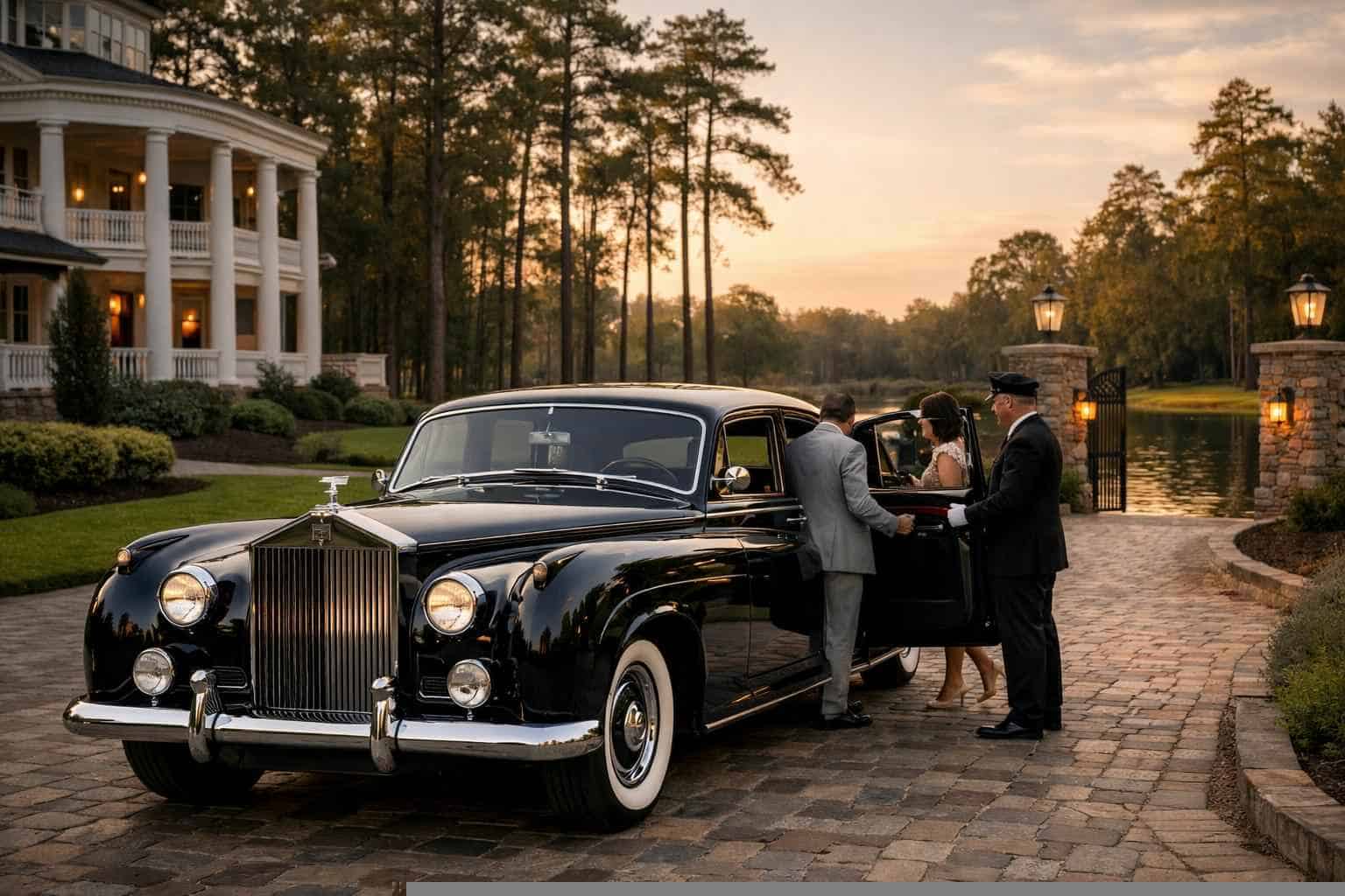 Classic Car Chauffeur Service Near Me Spring TX