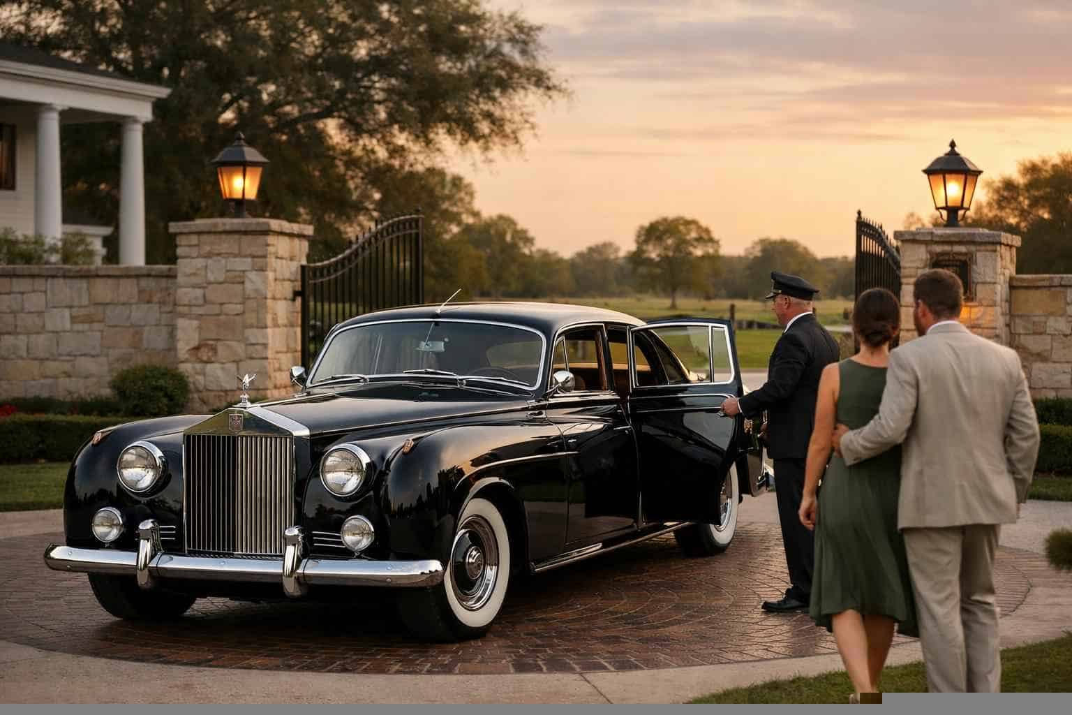 Classic Car Chauffeur Service Near Me Tomball TX