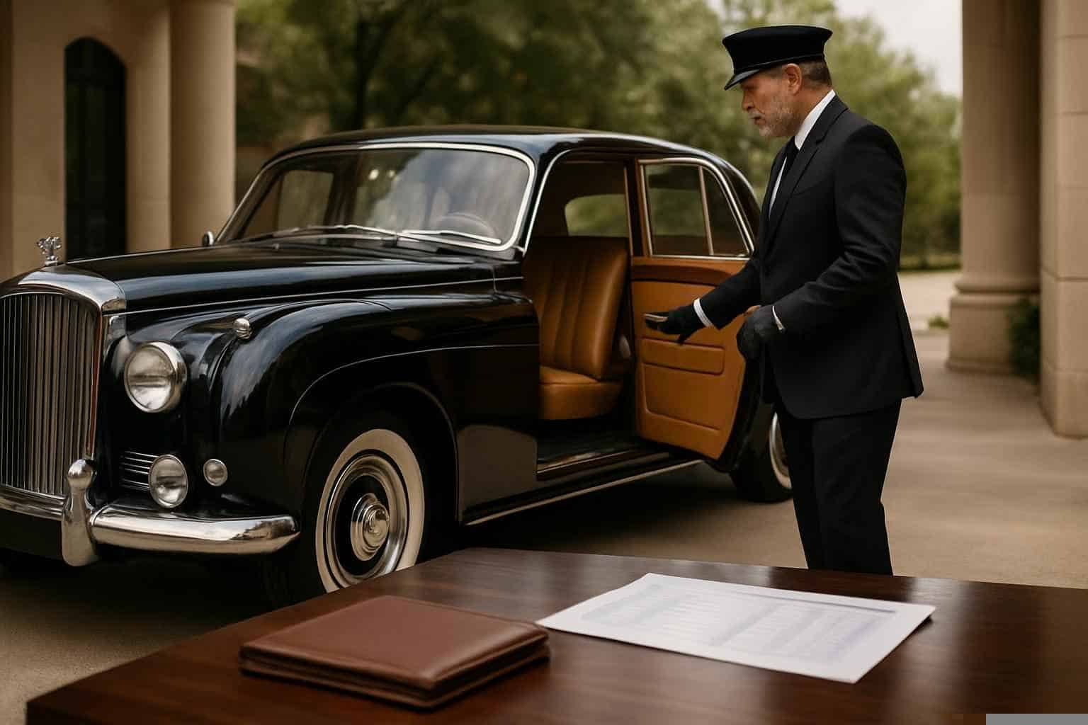 Classic Car Chauffeur Service Prices in Pearland TX