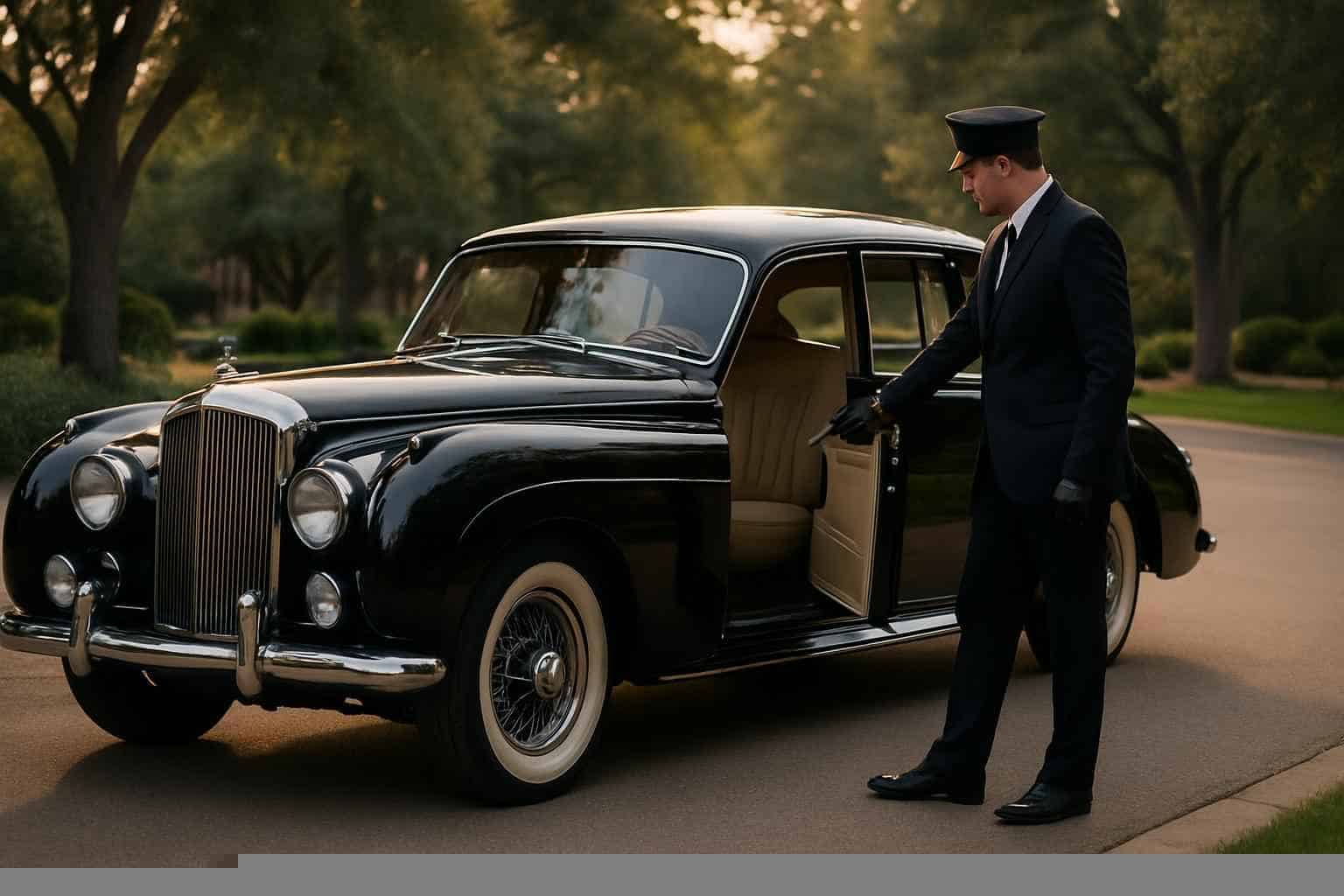 Classic Car Chauffeur Service Prices In The Woodlands TX