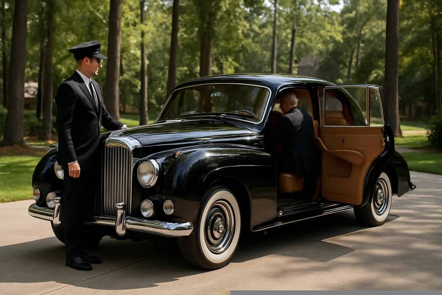 Classic Car Chauffeur Service The Woodlands TX