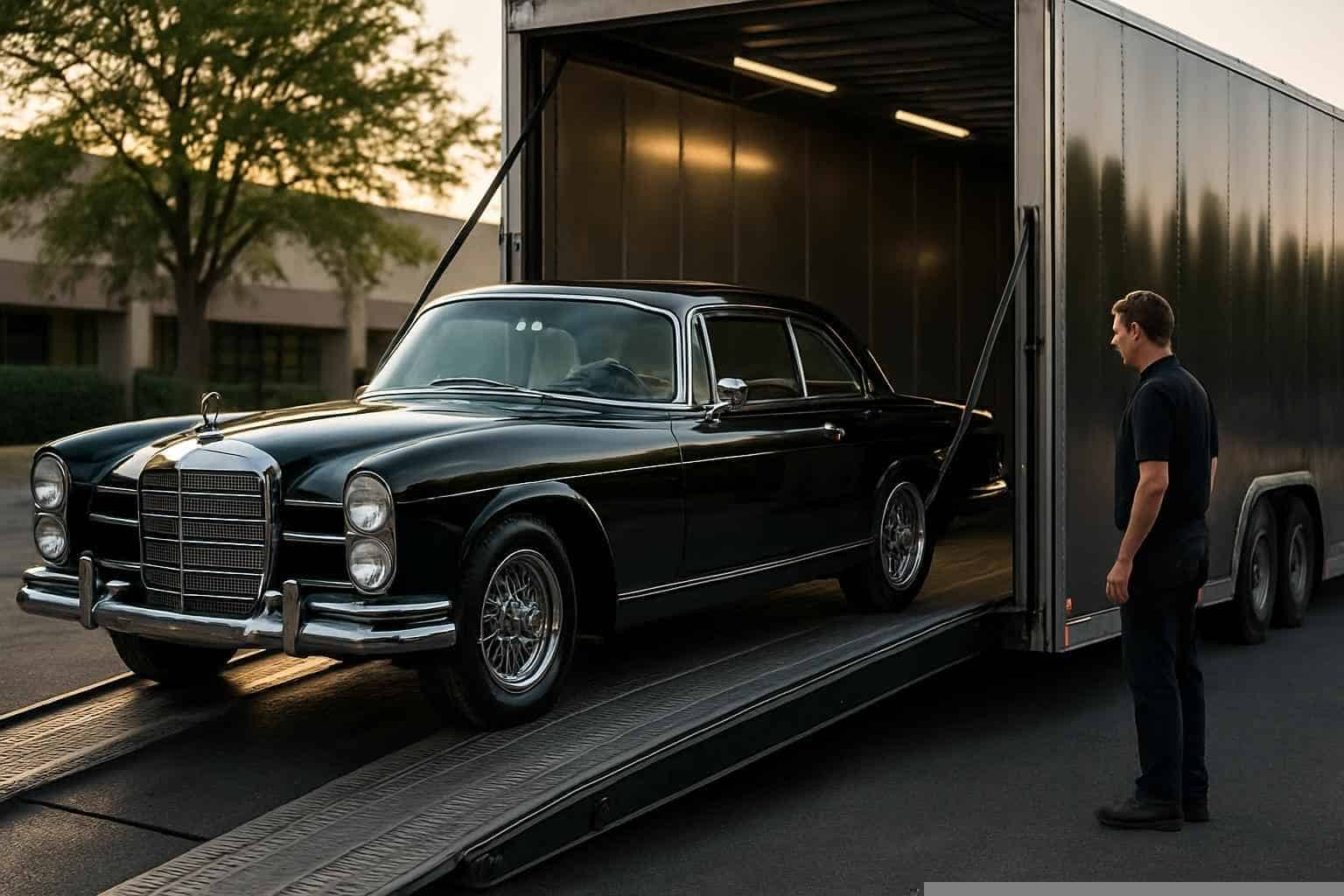 Classic Car Transportation Service League City TX