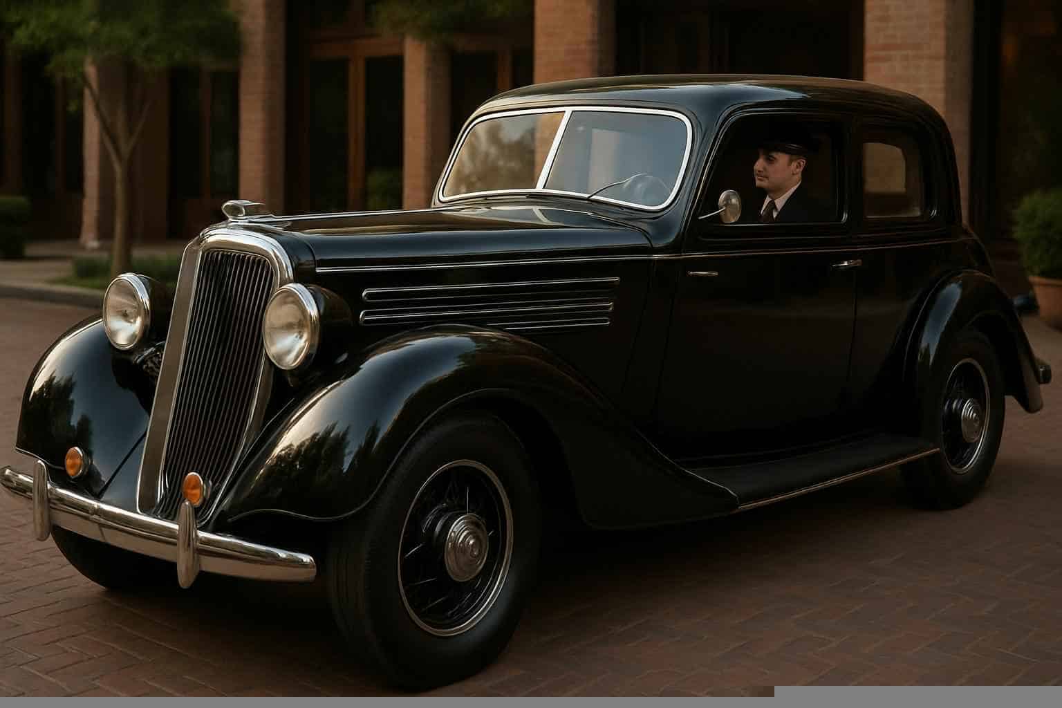 Conroe Texas Antique Vehicle Rental with Driver