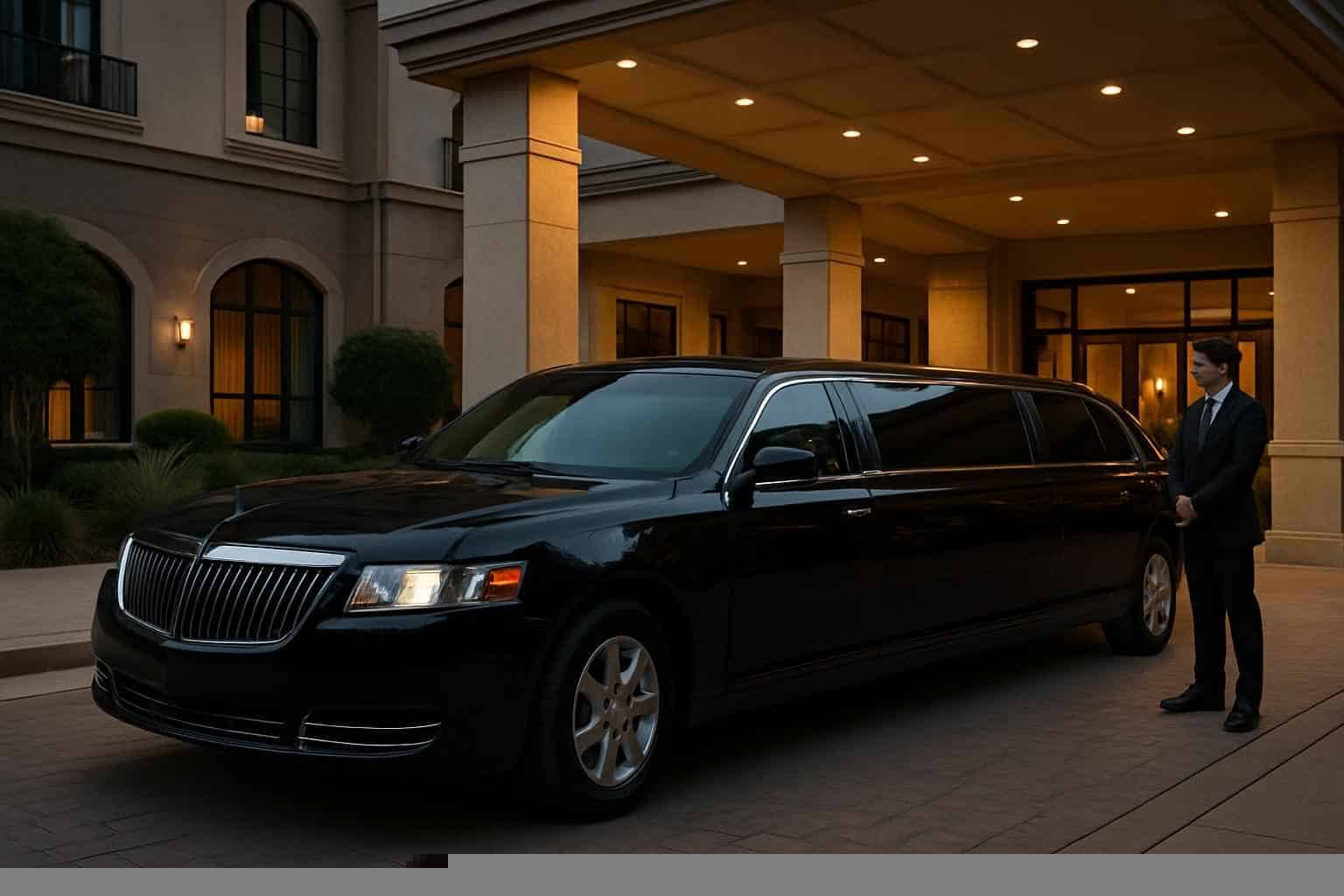 Conroe Texas Black Limo Rental
