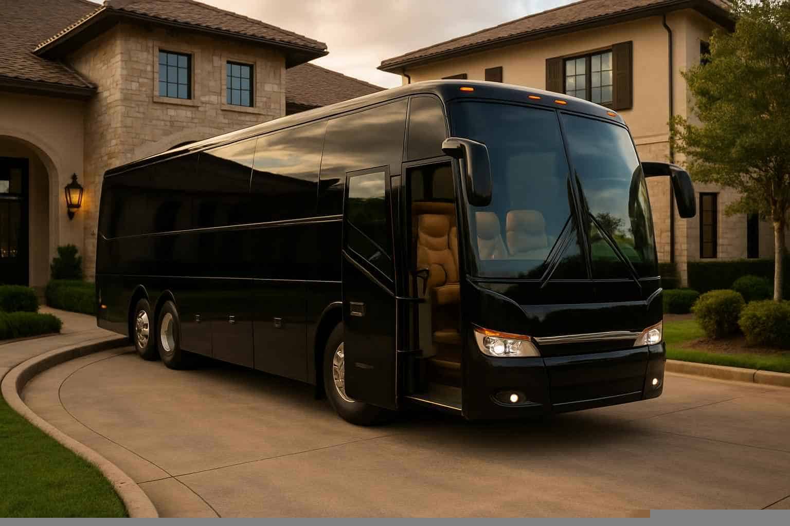 Conroe Texas Charter Bus Rental