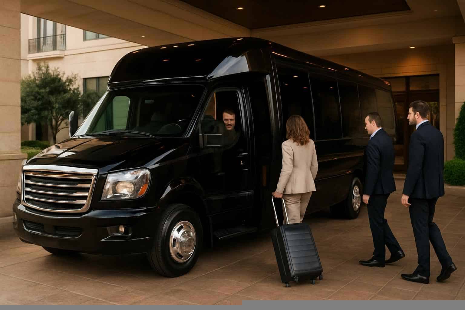 Conroe Texas Shuttle Bus Rental