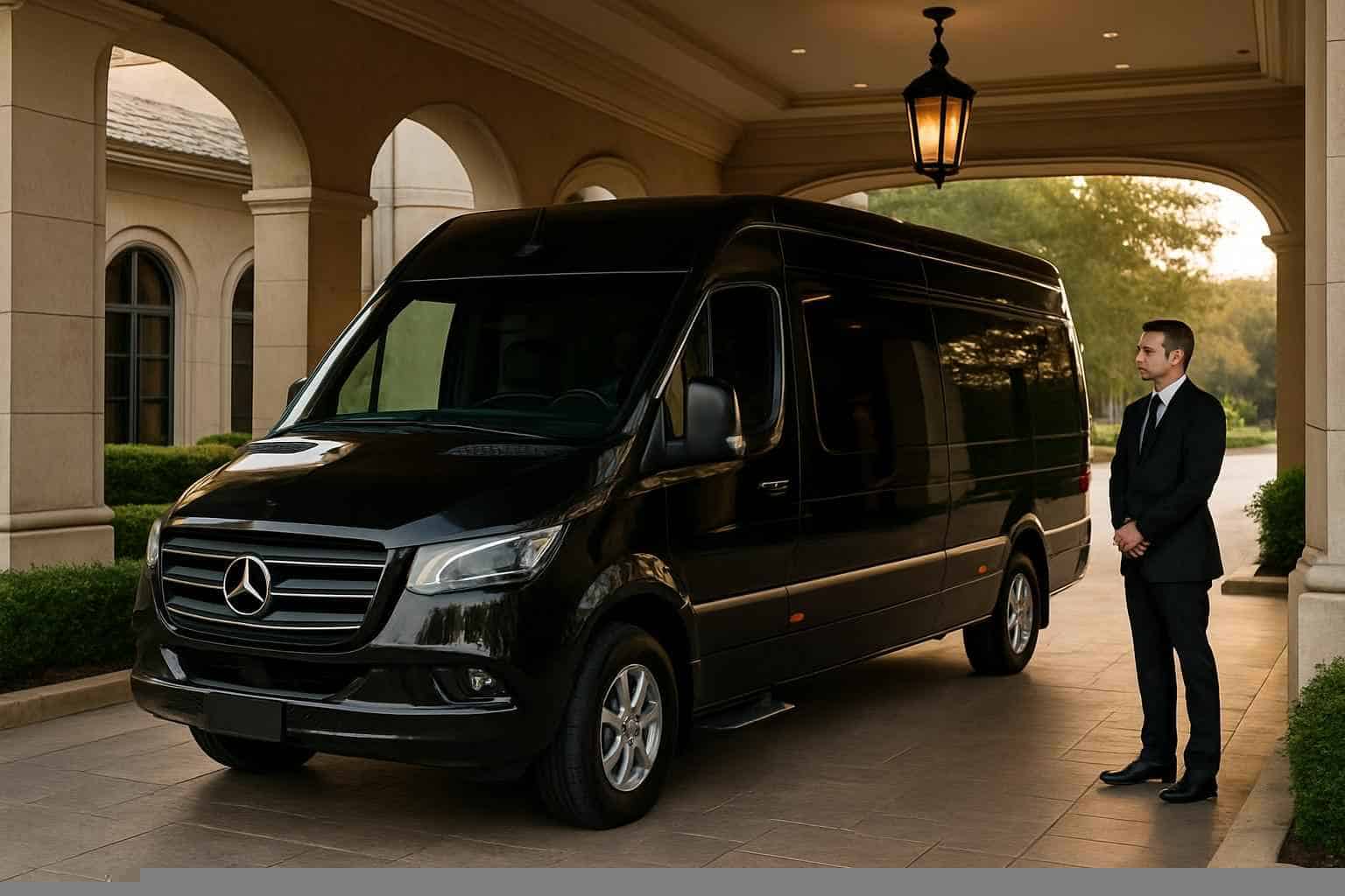 Conroe Texas Sprinter Van Rental with Driver