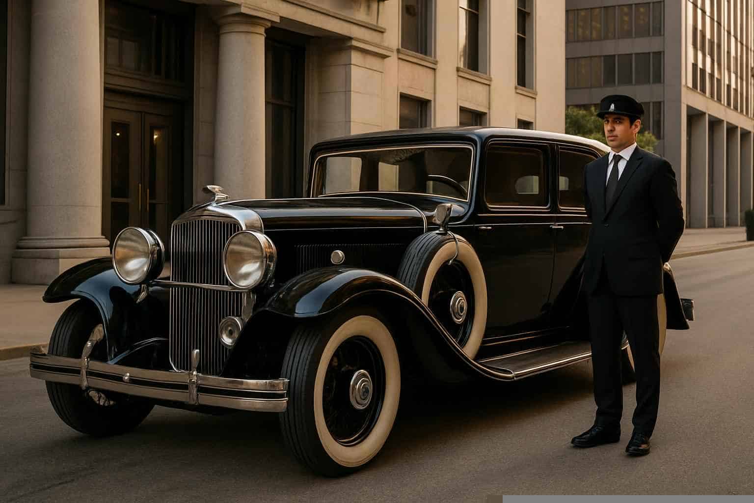 Houston Texas Antique Vehicle Rental with Driver