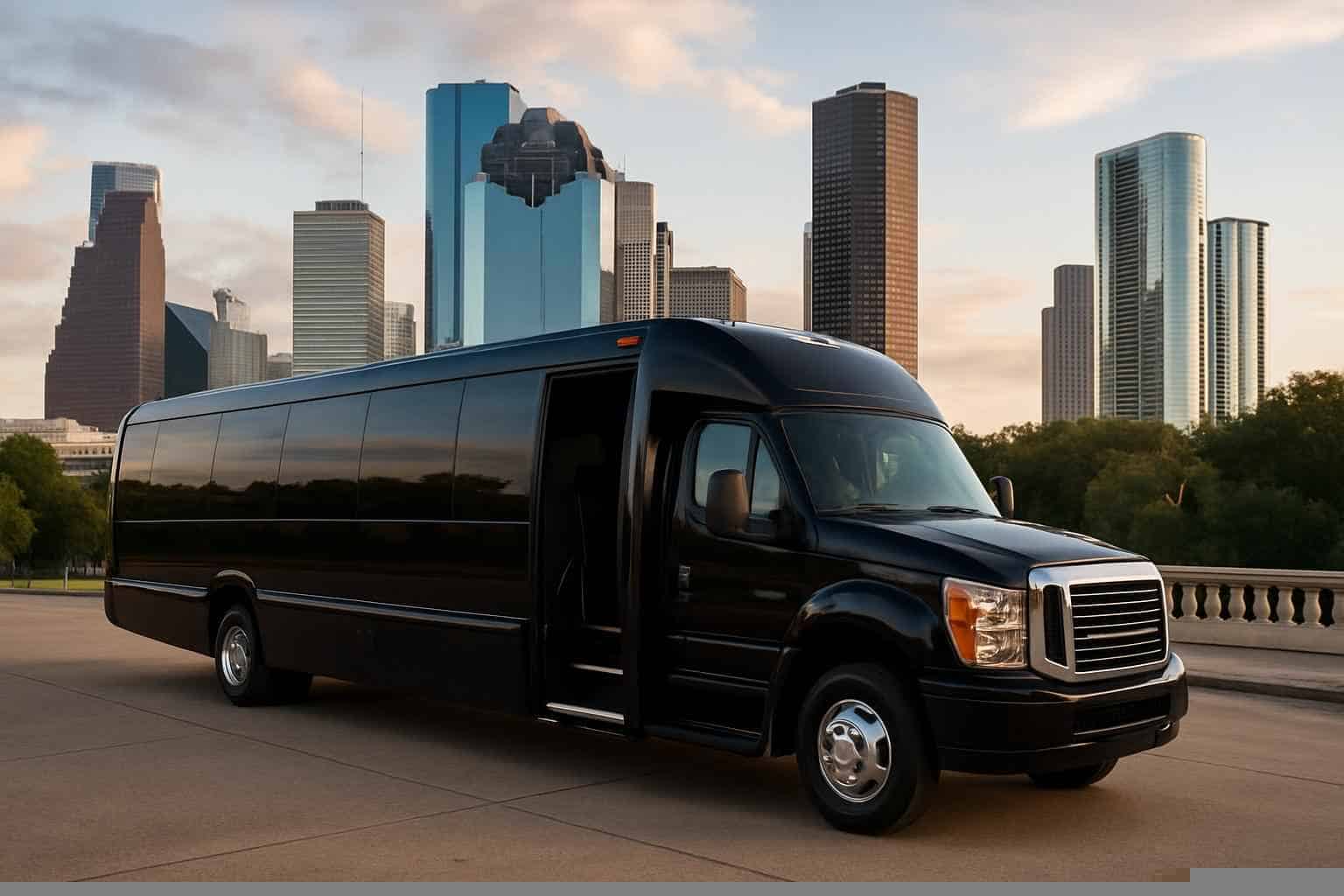 Houston Texas Shuttle Bus Rental
