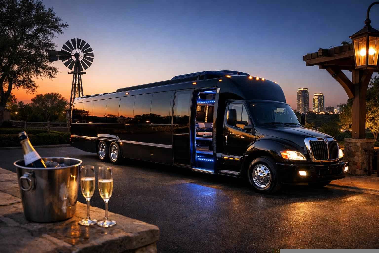 Humble Texas Limo Bus Rental