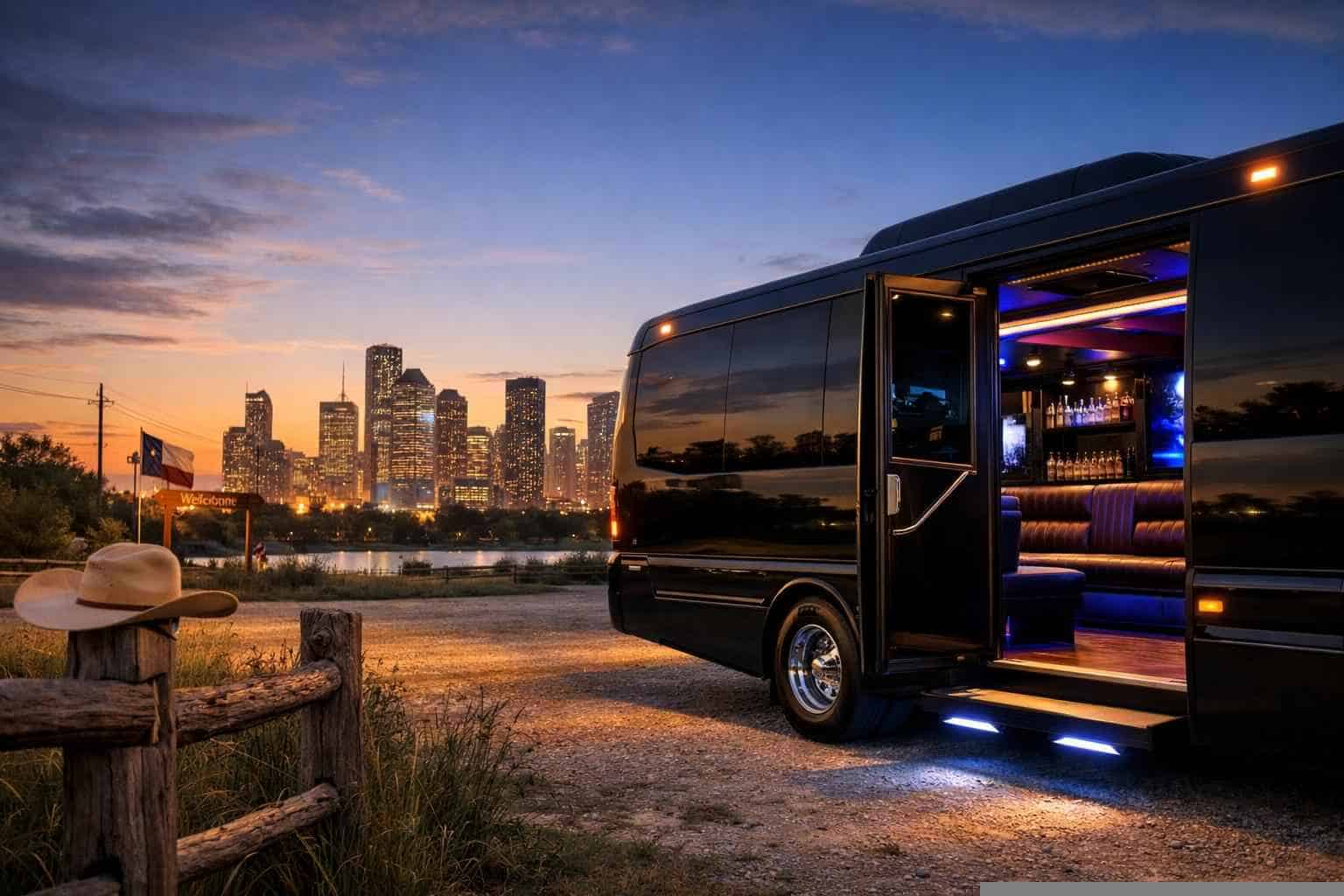 Humble Texas Party Bus Rental