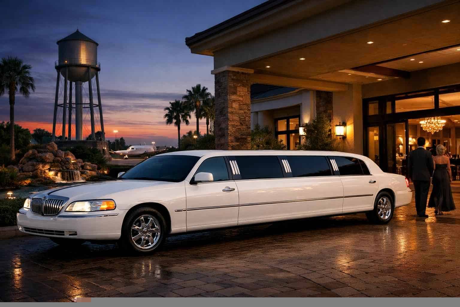 Humble Texas White Limo Rental