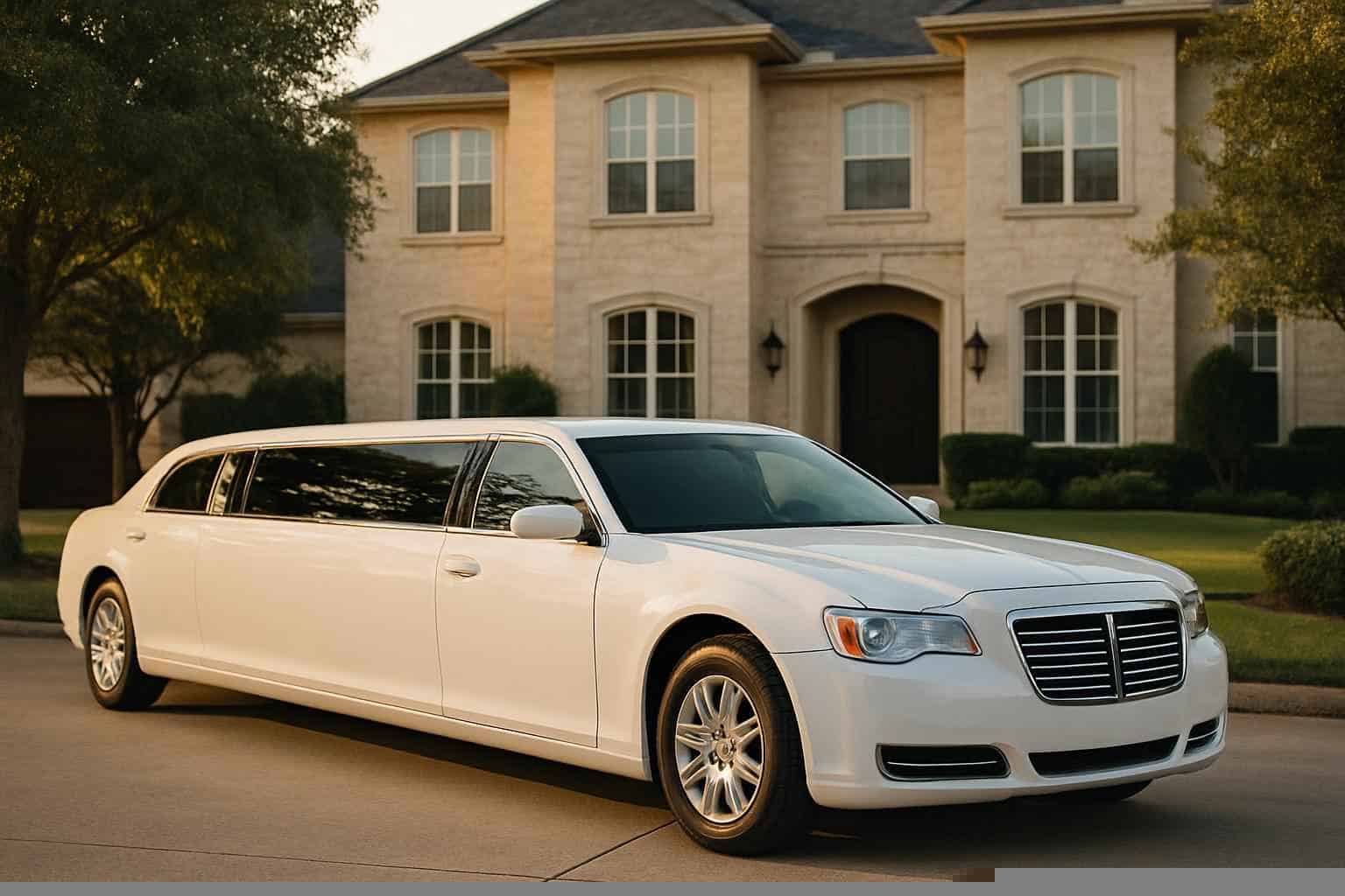 Katy Texas White Limo Rental