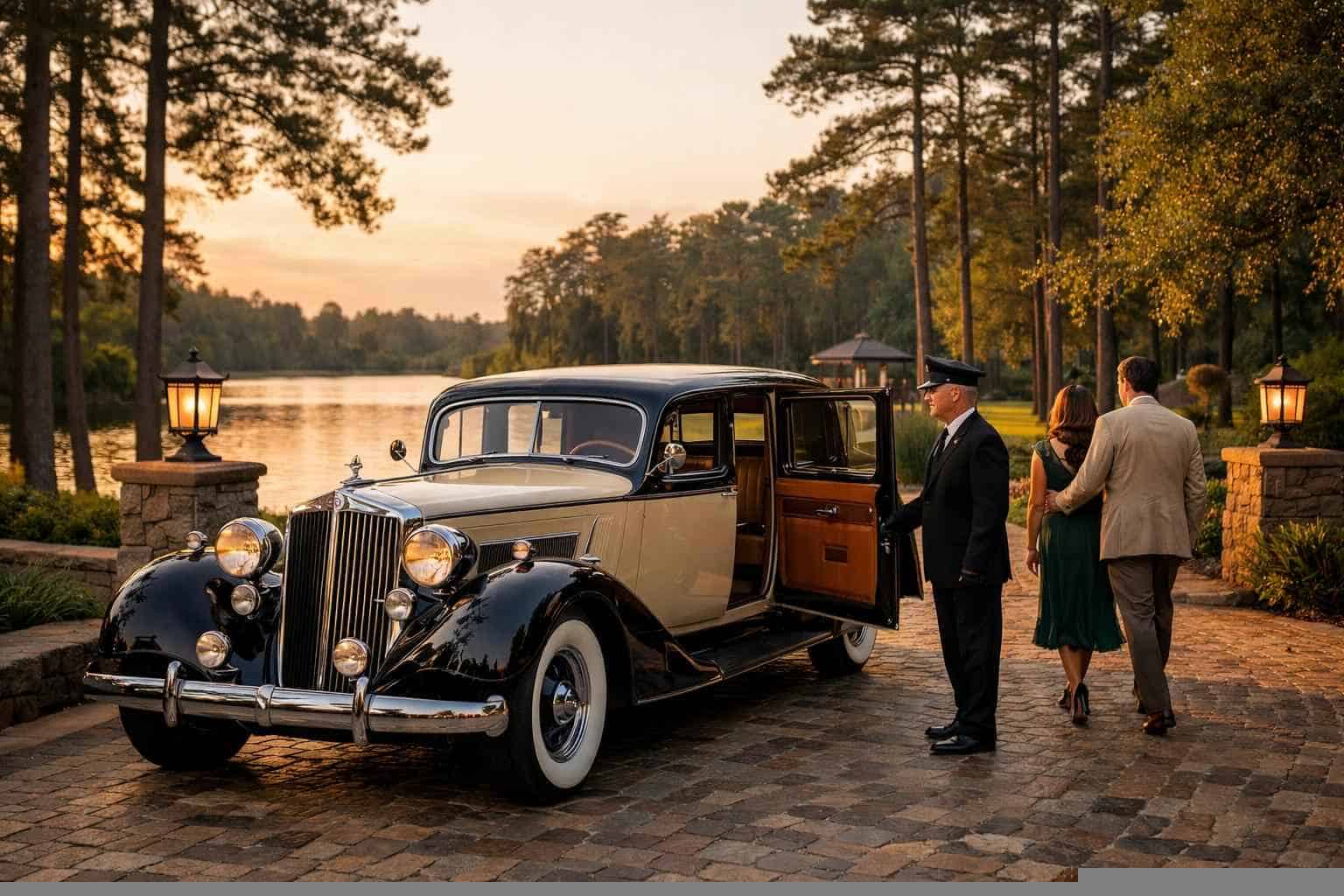 Kingwood Texas Antique Vehicle Rental with Driver