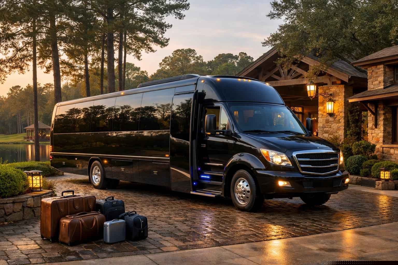 Kingwood Texas Shuttle Bus Rental