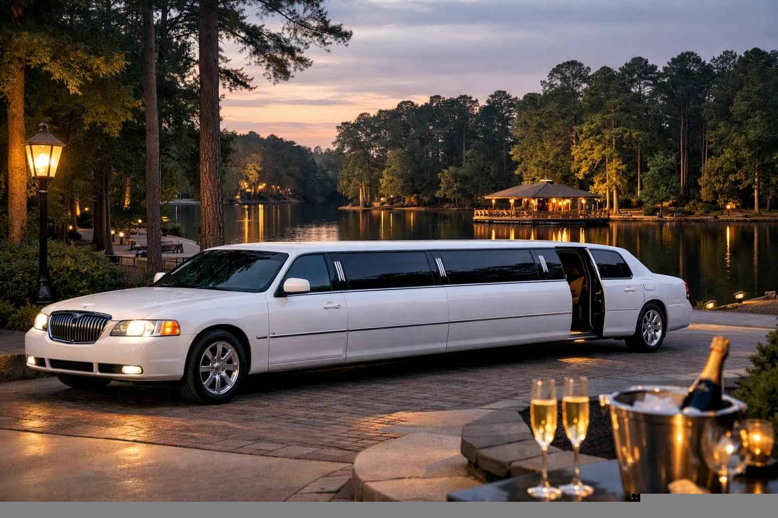 Kingwood Texas White Limo Rental