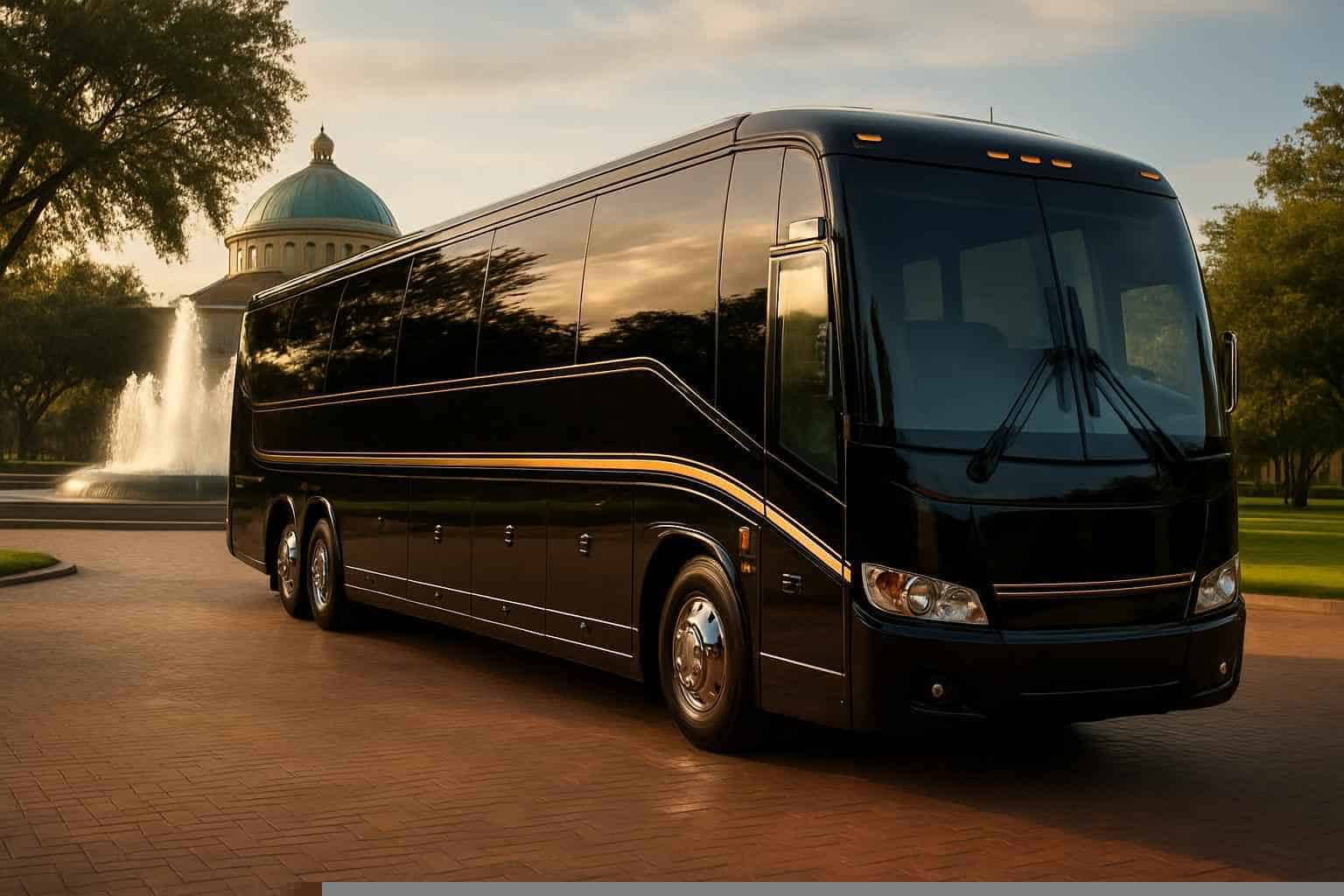 League City Texas Charter Bus Rental