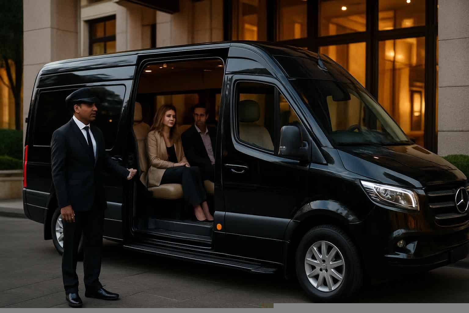 League City Texas Passenger Van with Driver