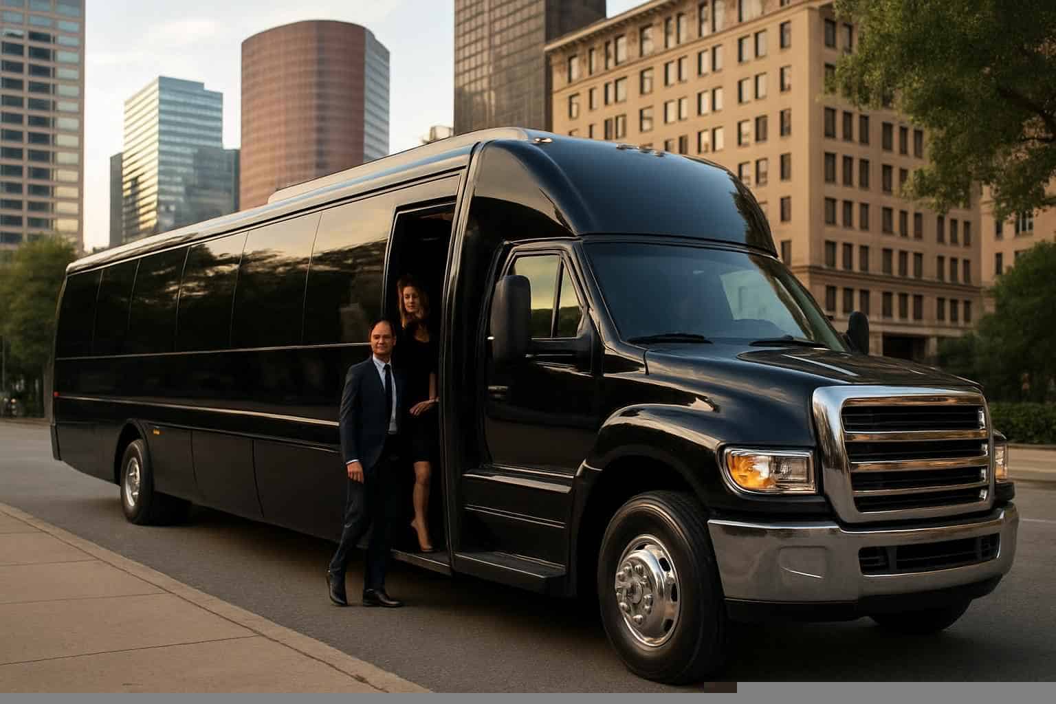 Limo Bus Rental Houston TX