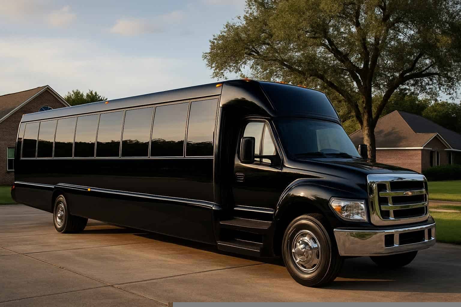 Limo Bus Rental in Conroe Texas