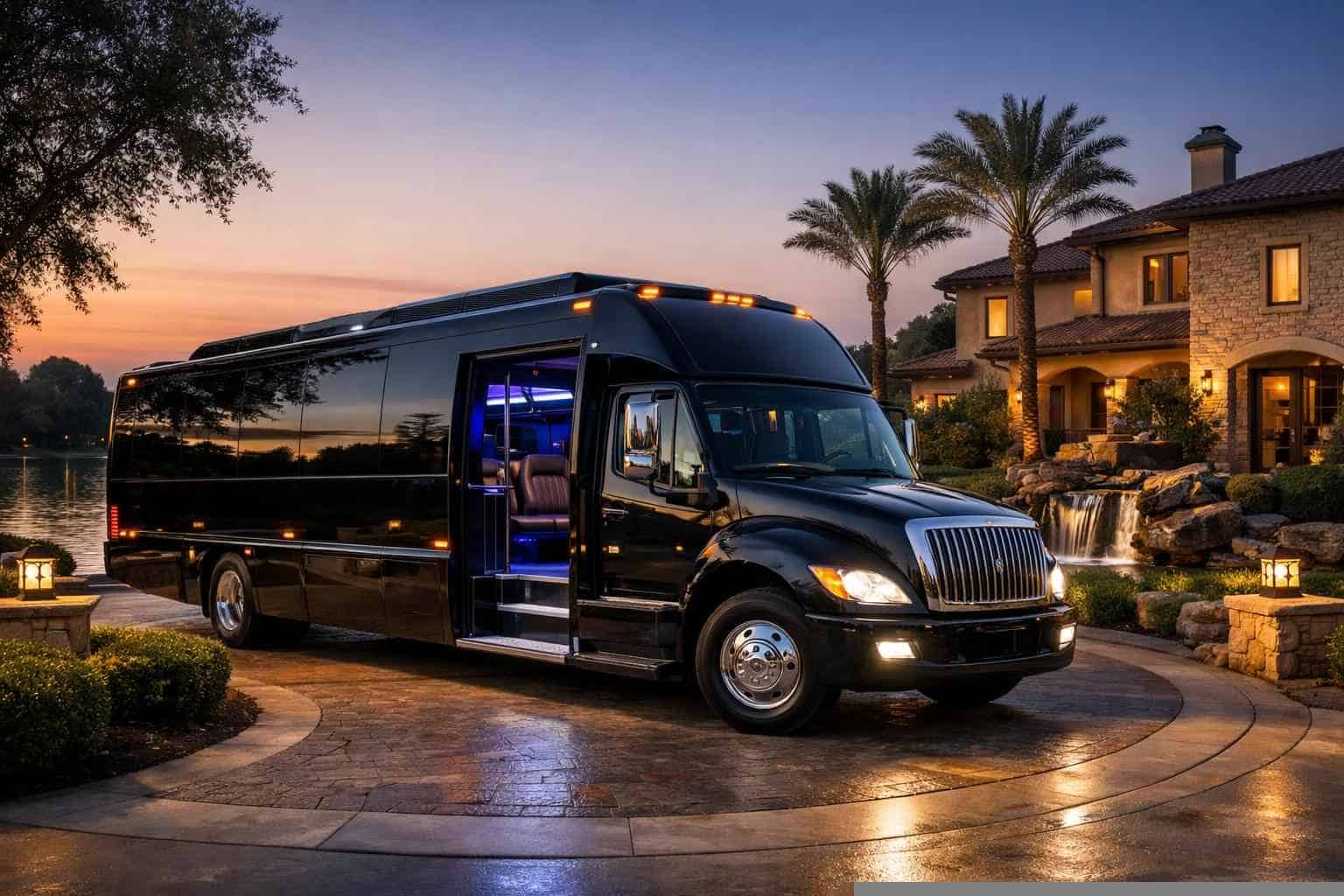 Limo Bus Rental in Cypress Texas