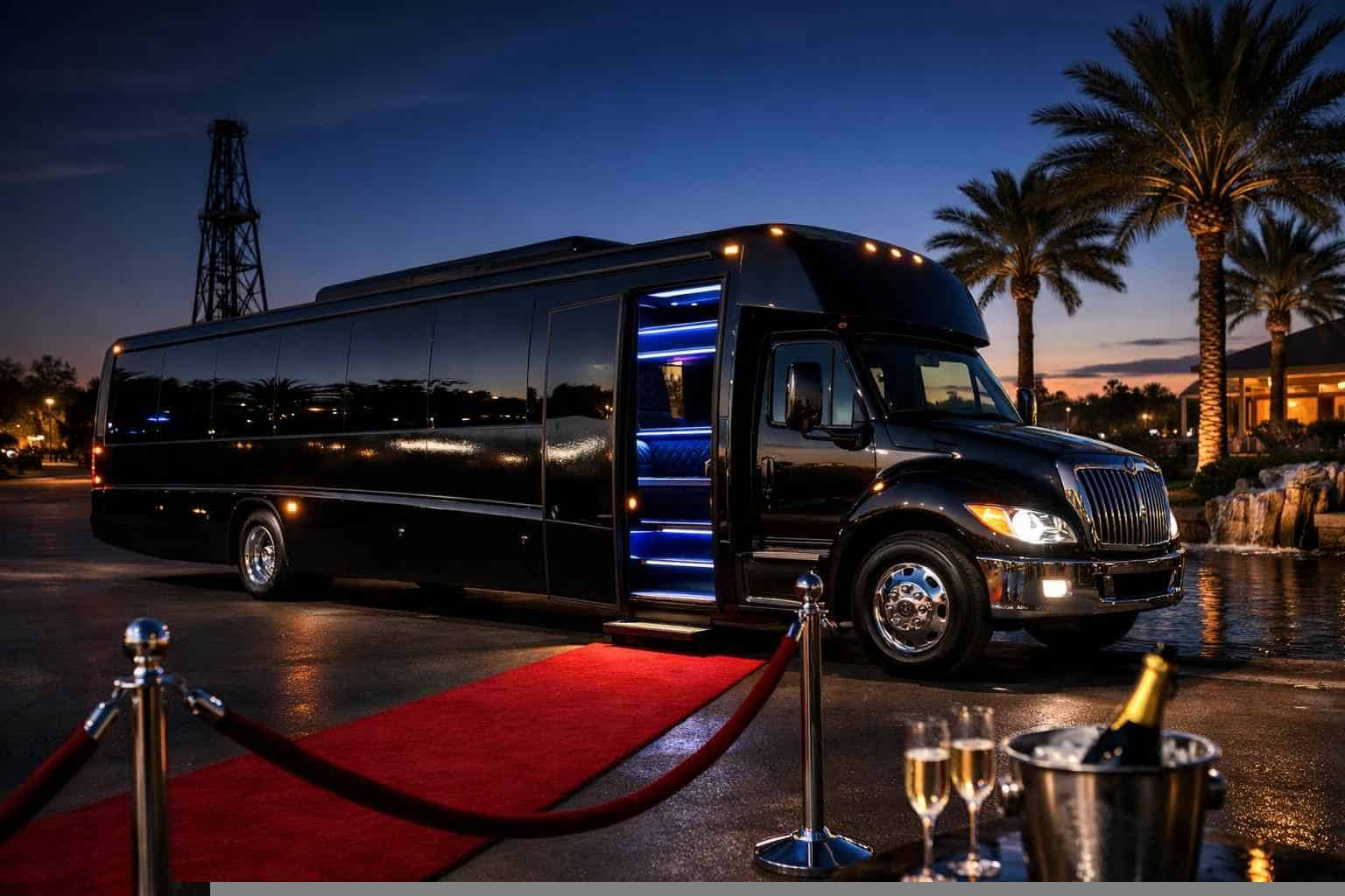Limo Bus Rental In Humble Texas