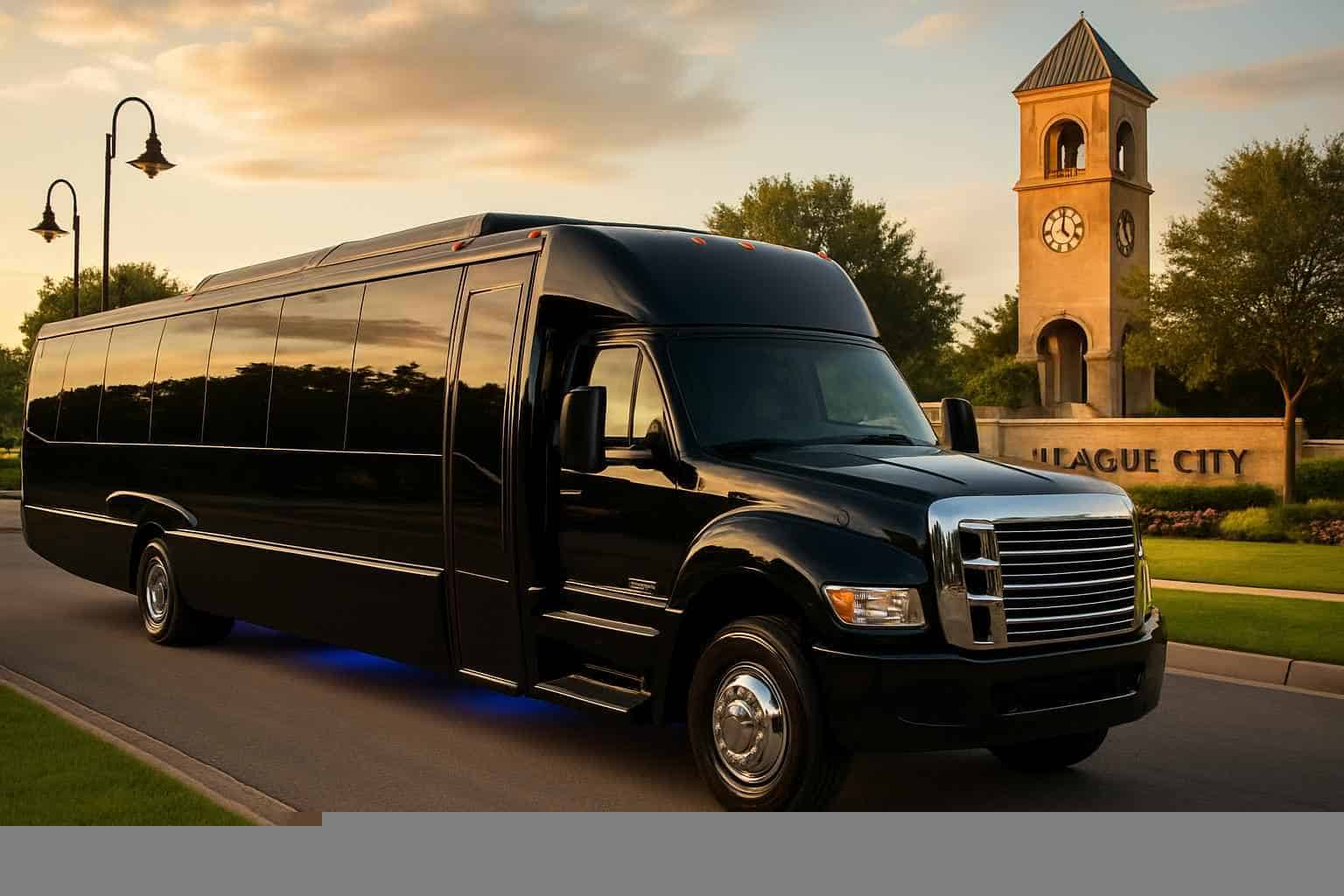 Limo Bus Rental in League City Texas
