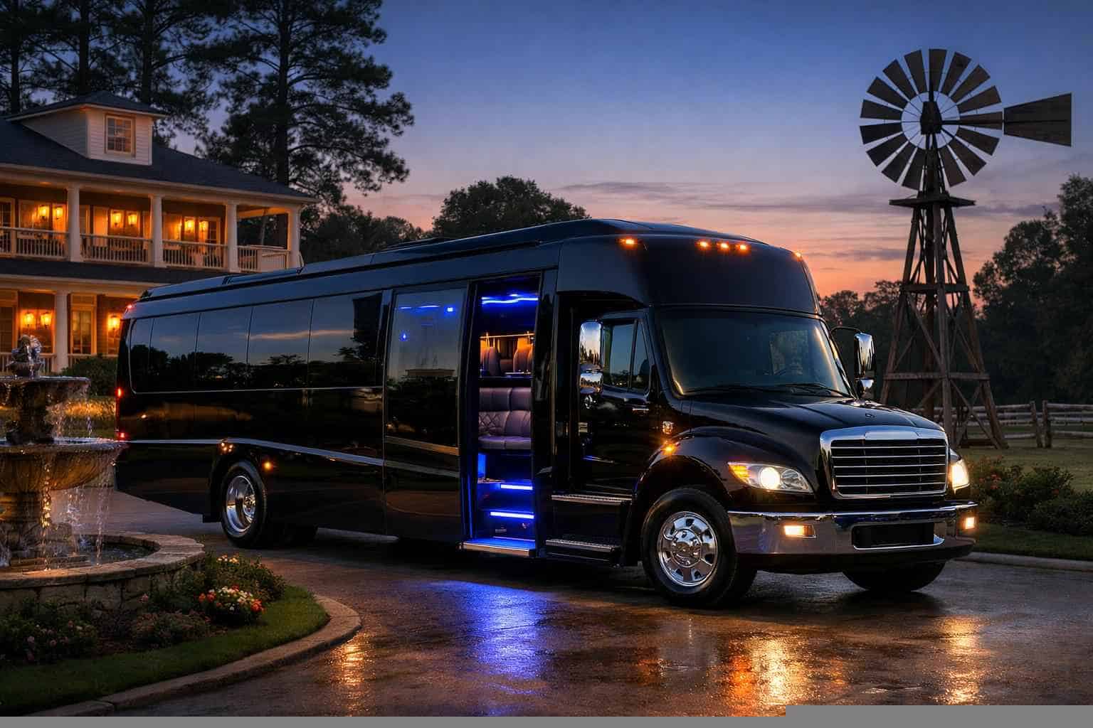 Limo Bus Rental in Tomball Texas