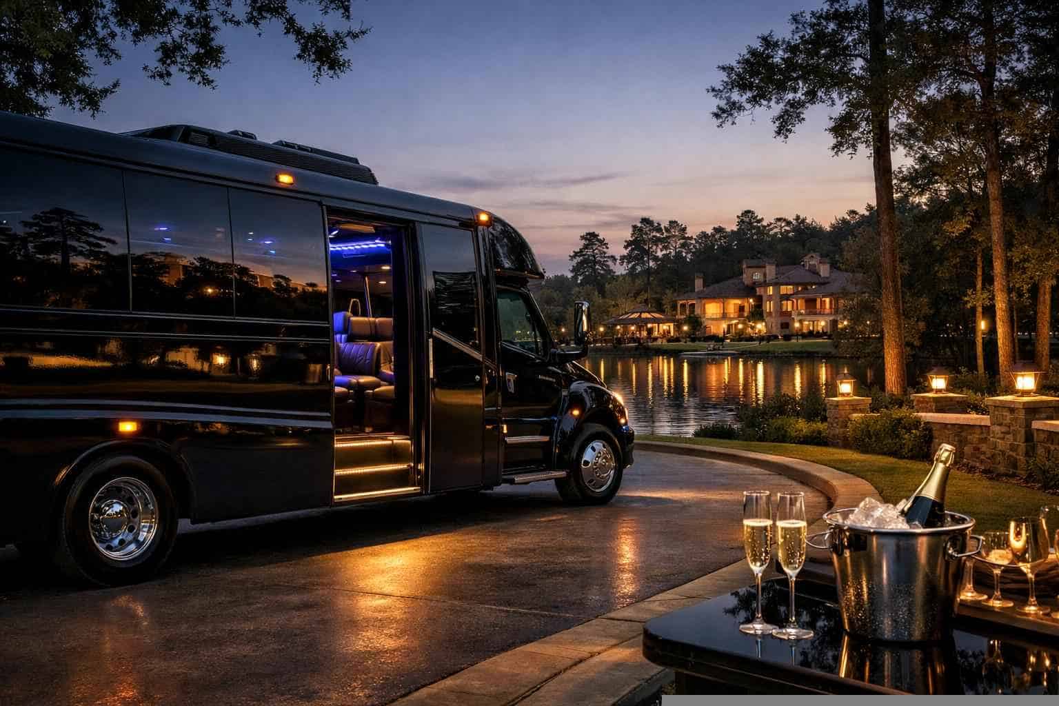 Limo Bus Rental Kingwood TX
