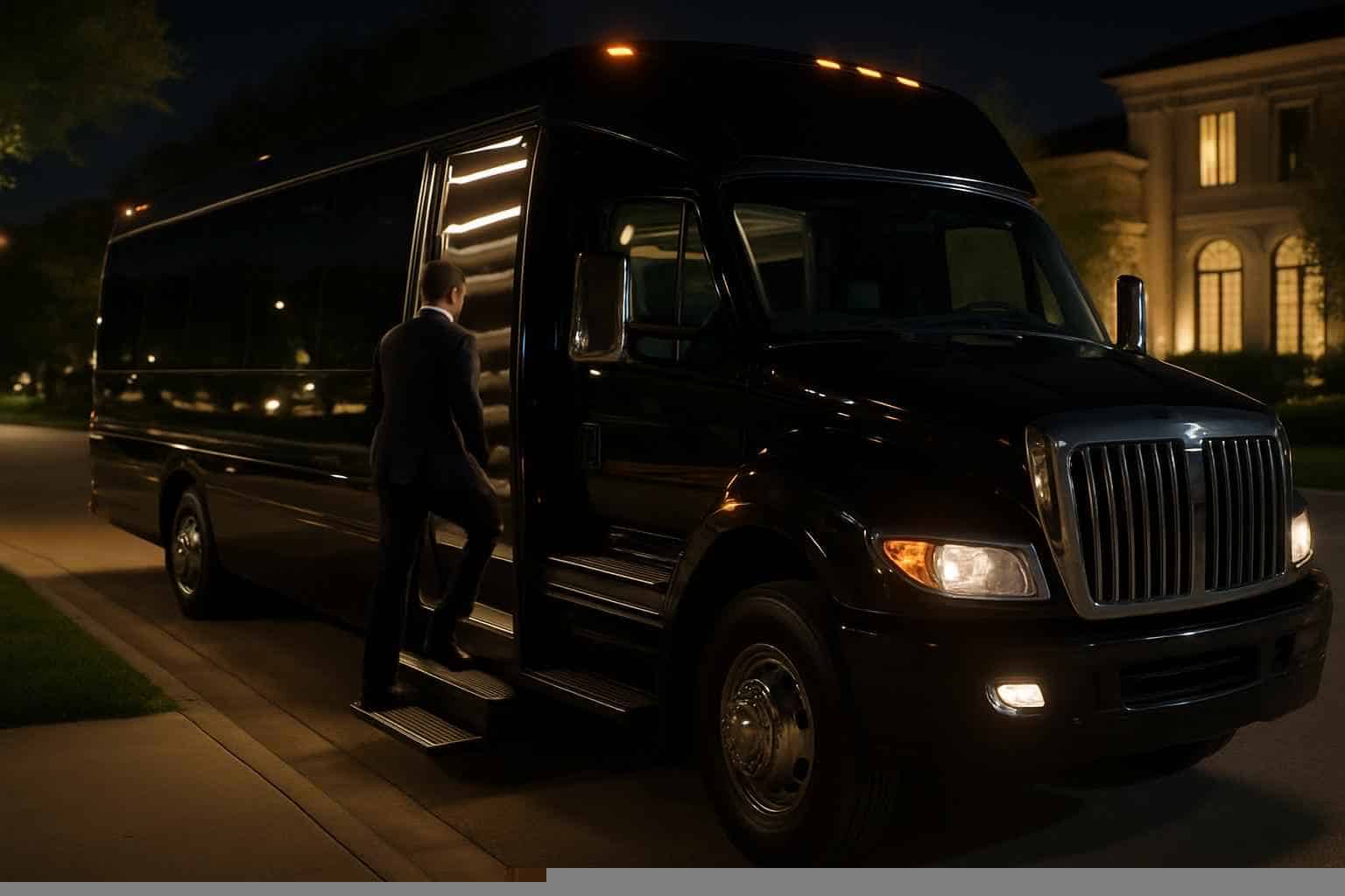 Limo Bus Rental Near Me Conroe TX