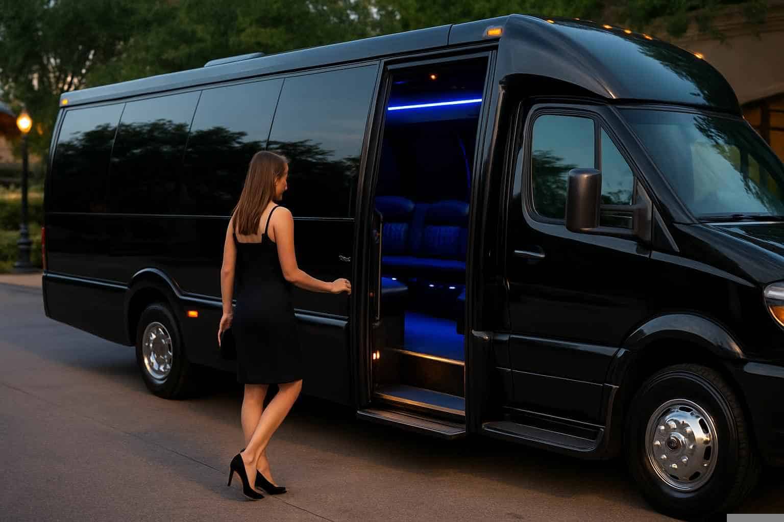 Limo Bus Rental Near Me Katy TX