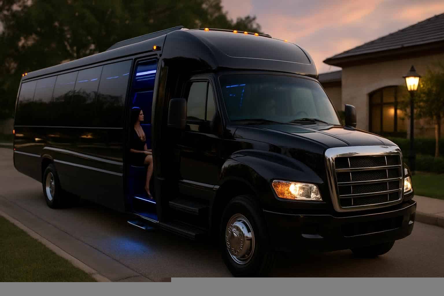 Limo Bus Rental Near Me Missouri City TX