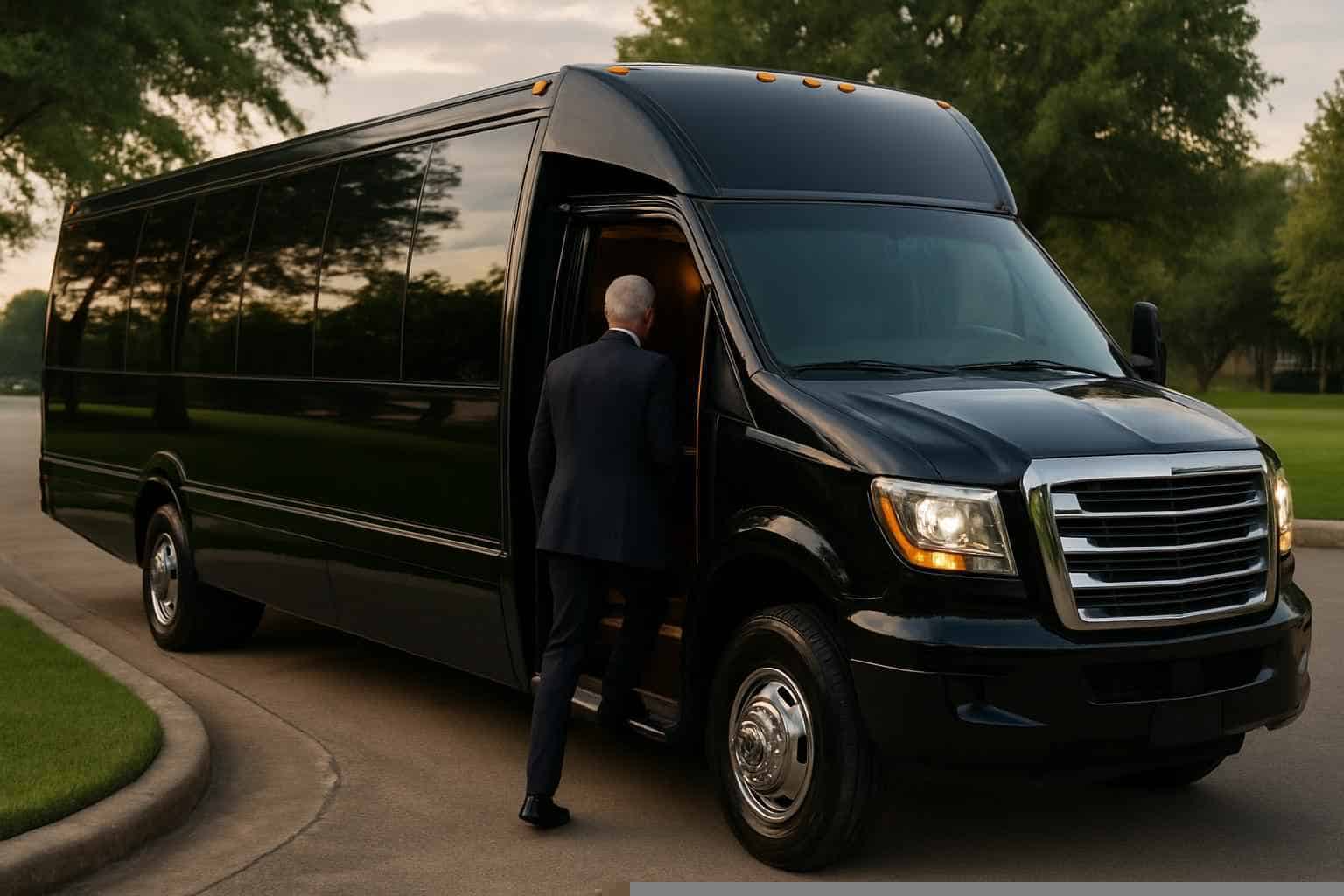 Limo Bus Rental Near Me Spring TX