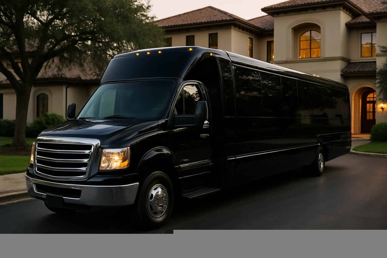 Limo Bus Rental Near Me Sugar Land TX