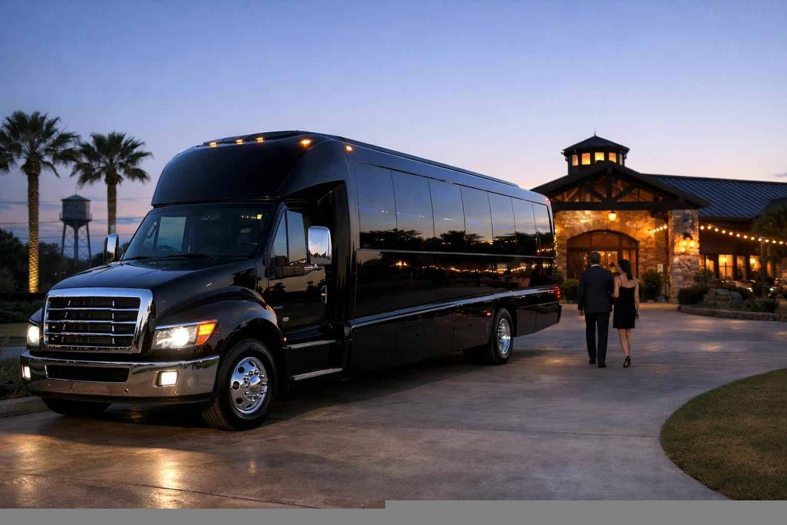 Limo Bus Rental Near Me Tomball TX