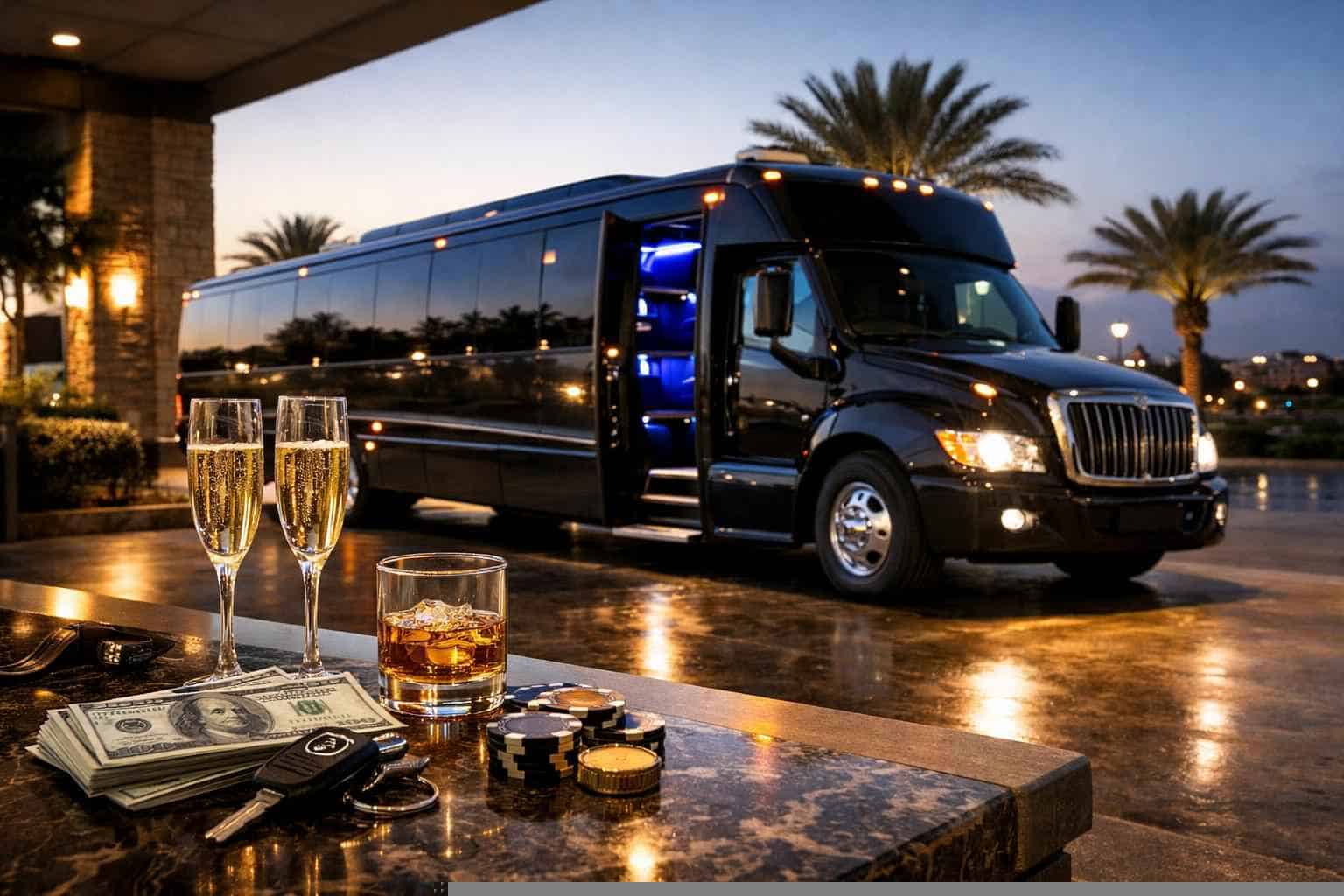 Limo Bus Rental Prices in Cypress TX