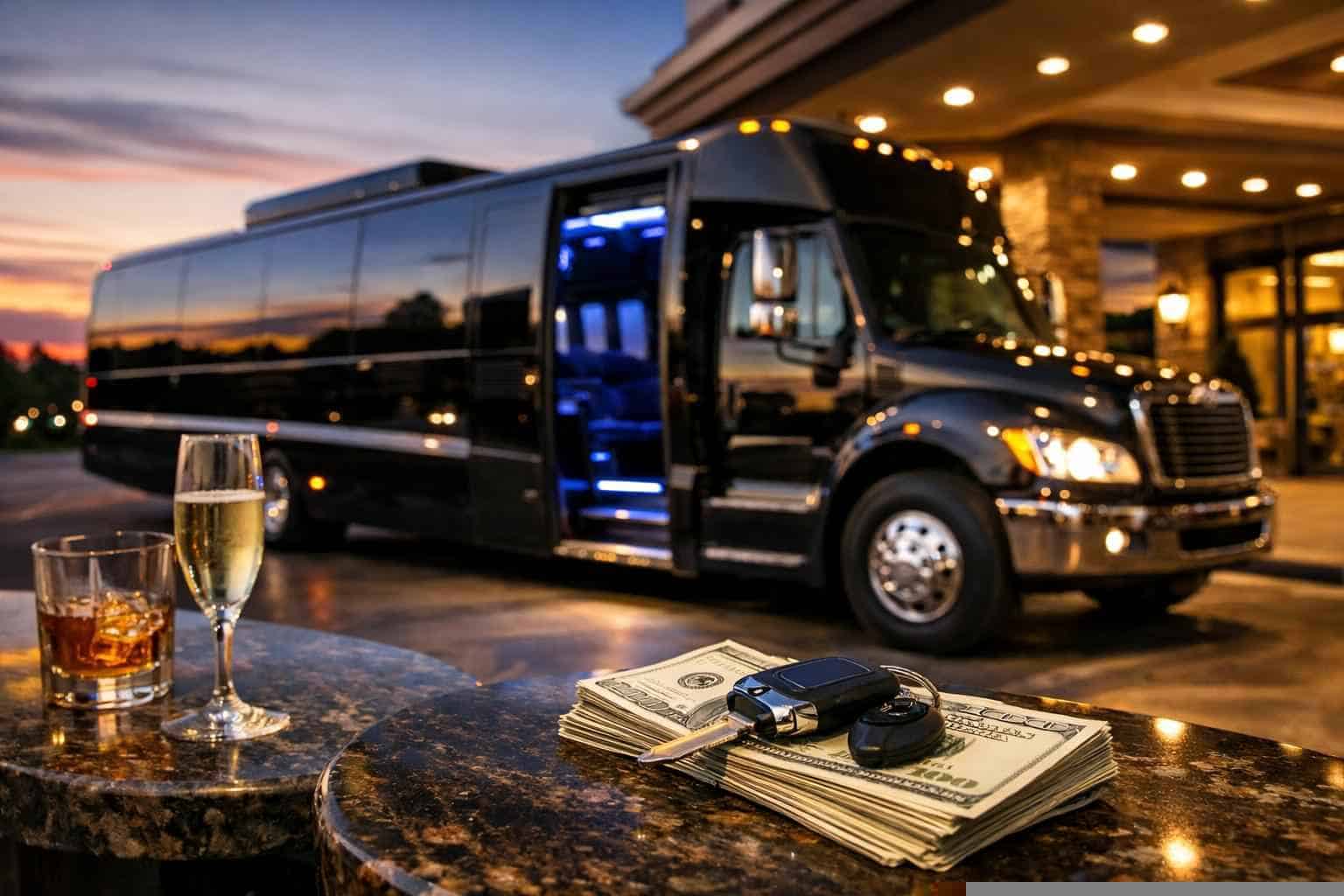 Limo Bus Rental Prices In Humble TX