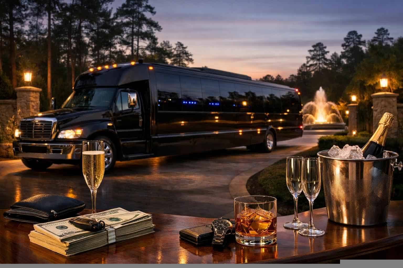 Limo Bus Rental Prices in Kingwood TX