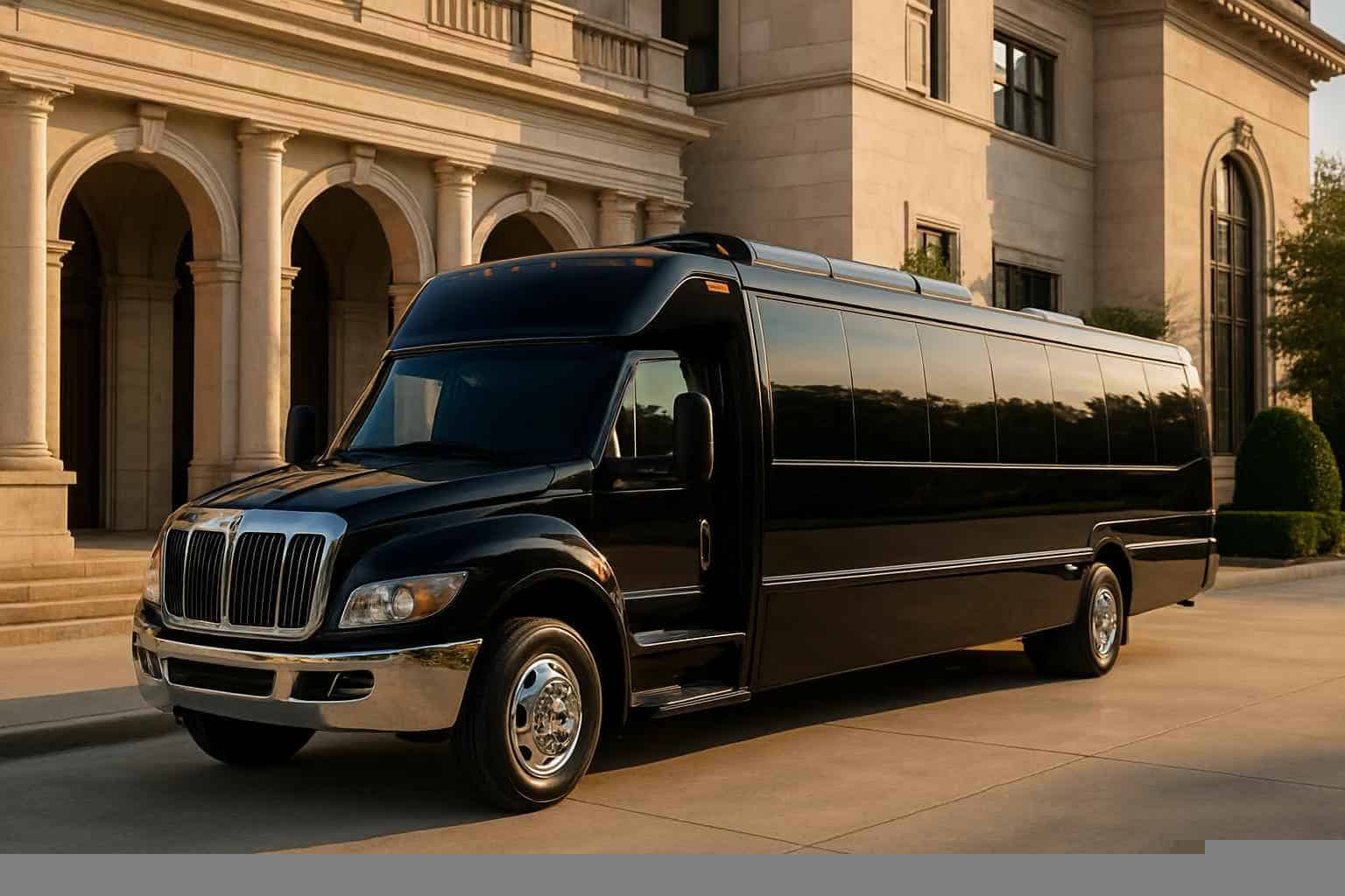 Limo Bus Rental Prices in League City TX
