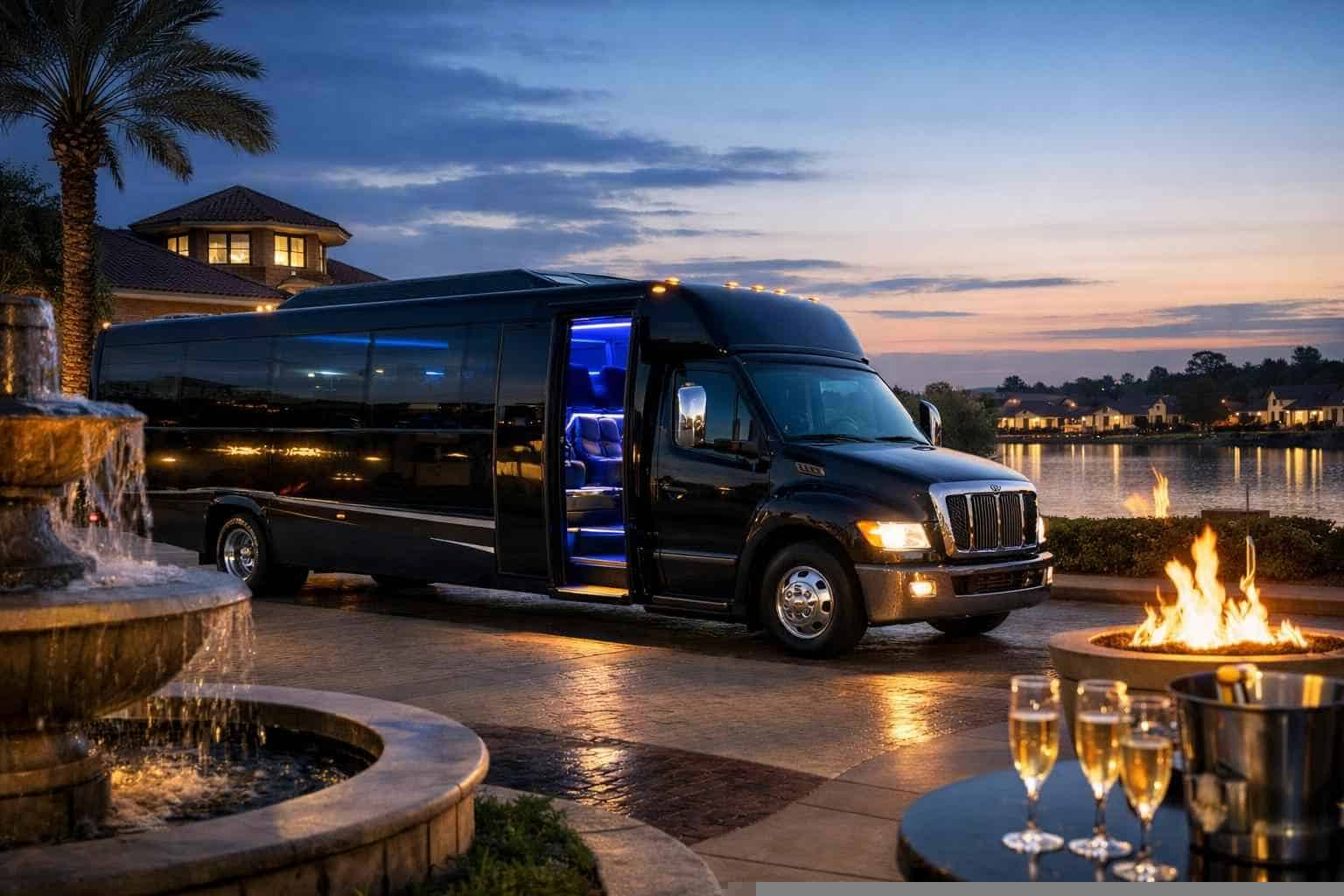 Limo Bus Service Cypress TX