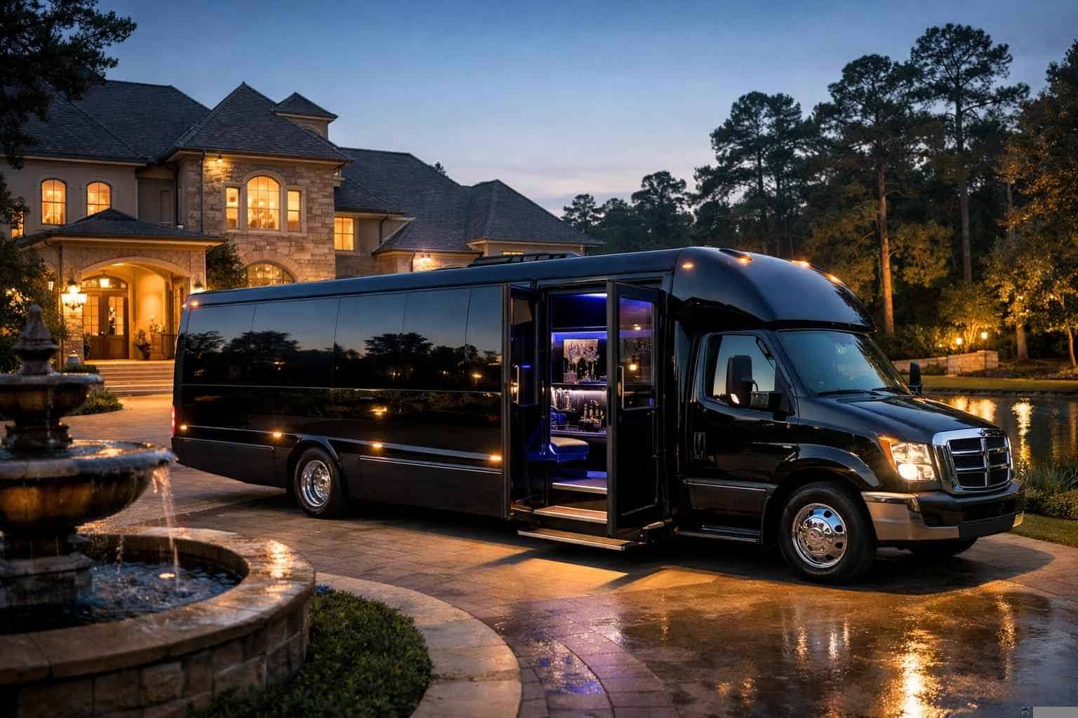 Limo Bus Service Kingwood TX