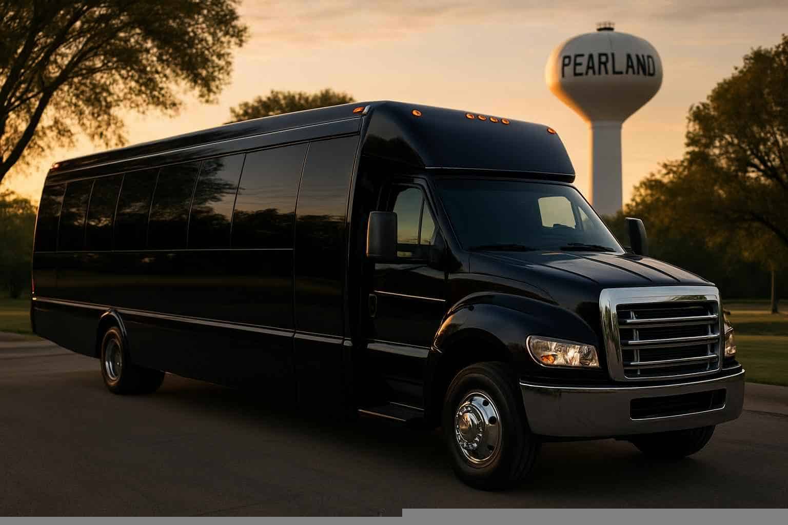 Limo Buses in Pearland Texas