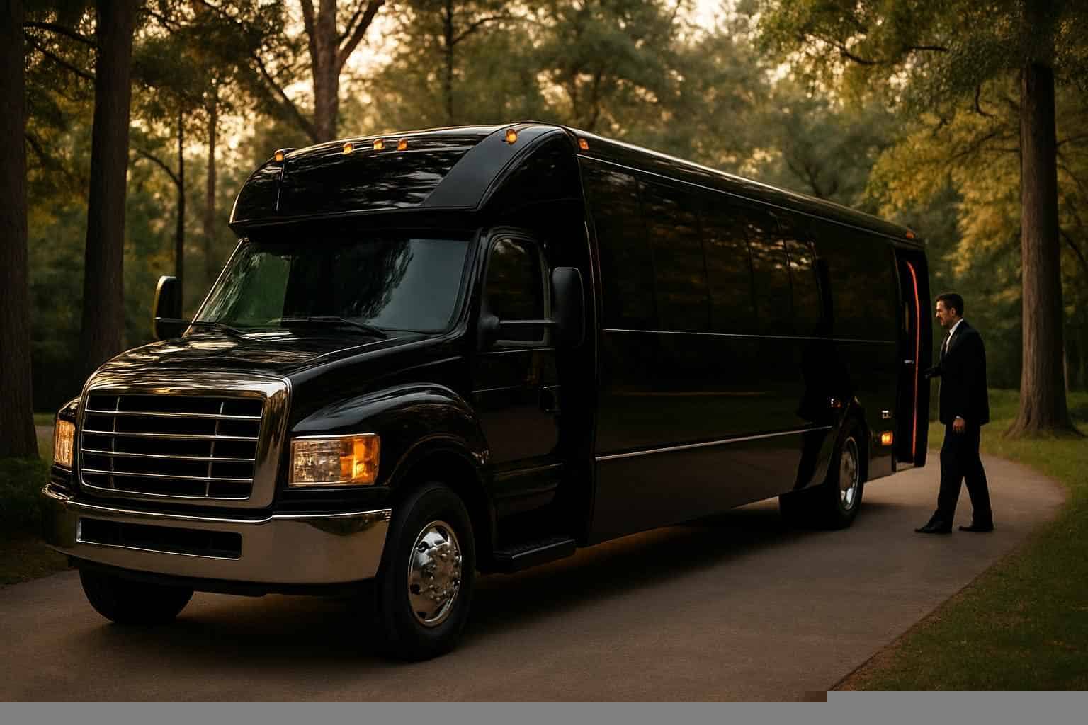 Limo Buses in The Woodlands Texas