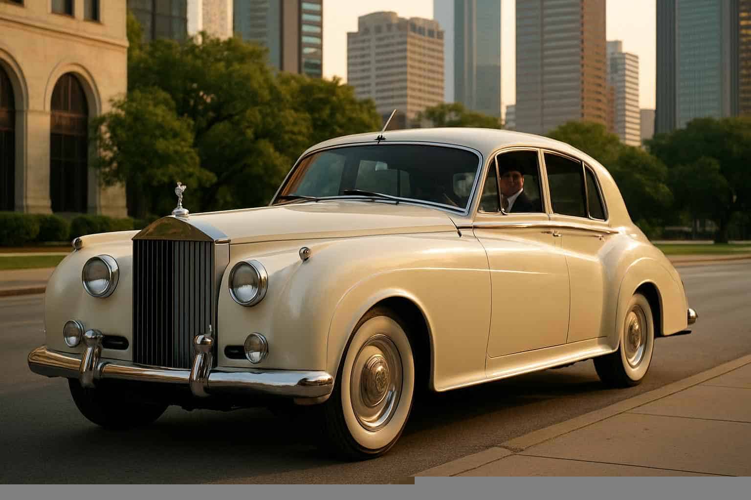 Luxury Antique Vehicle Rental with Driver in Houston Texas