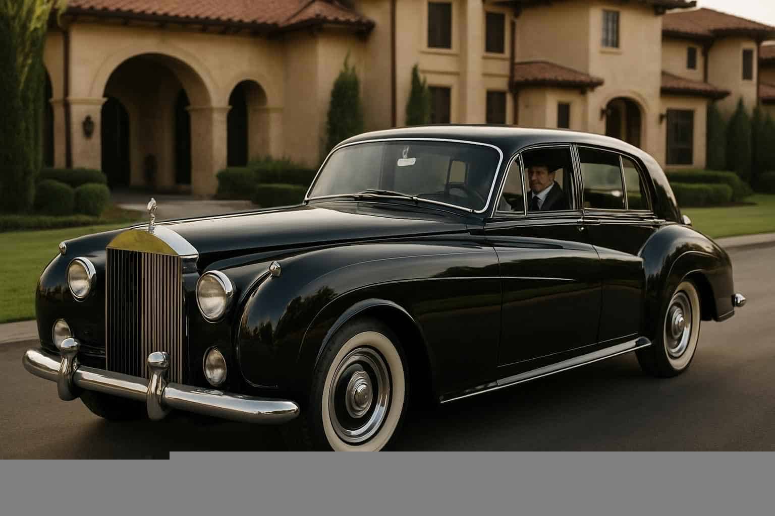 Luxury Antique Vehicle Rental with Driver in Katy Texas