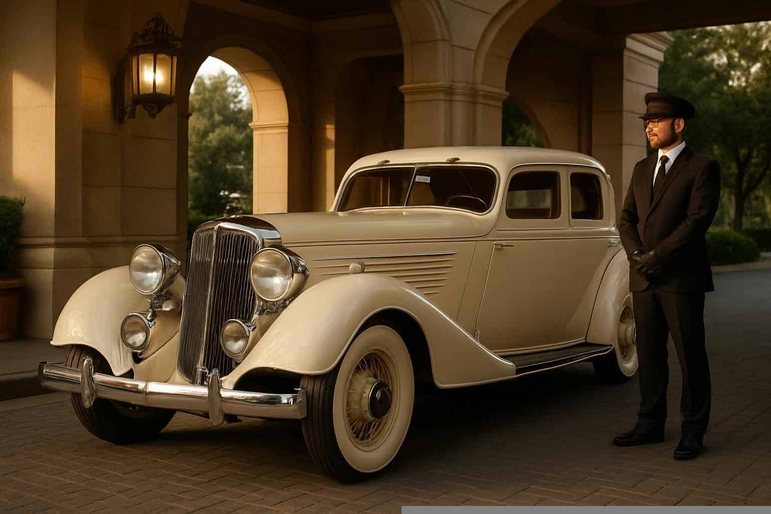 Luxury Antique Vehicle Rental with Driver in Pasadena Texas